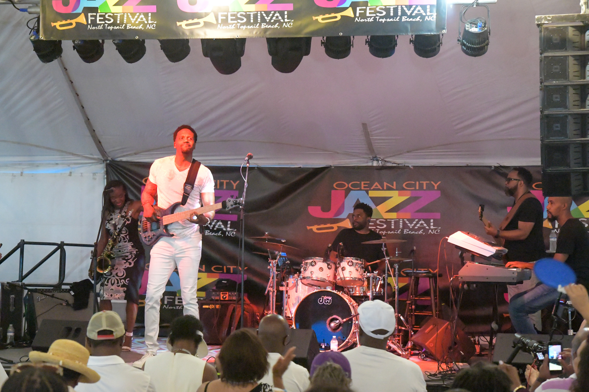 Julian Vaughn & Jazmin Ghent band