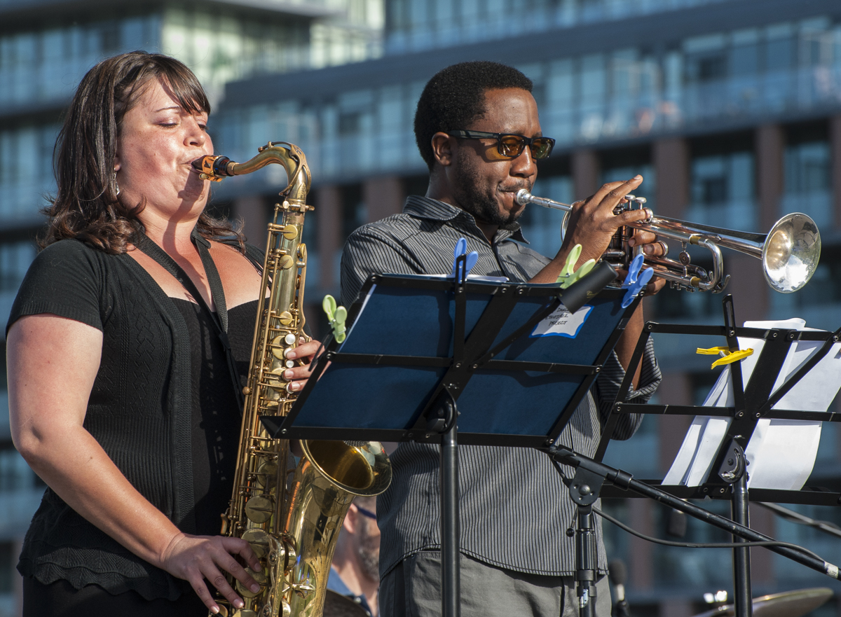 Elena Kapeleris & Alexander Brown - Jay Danley Ethio Jazz Project - Small World On Common Ground Festival - Fort York - Toronto