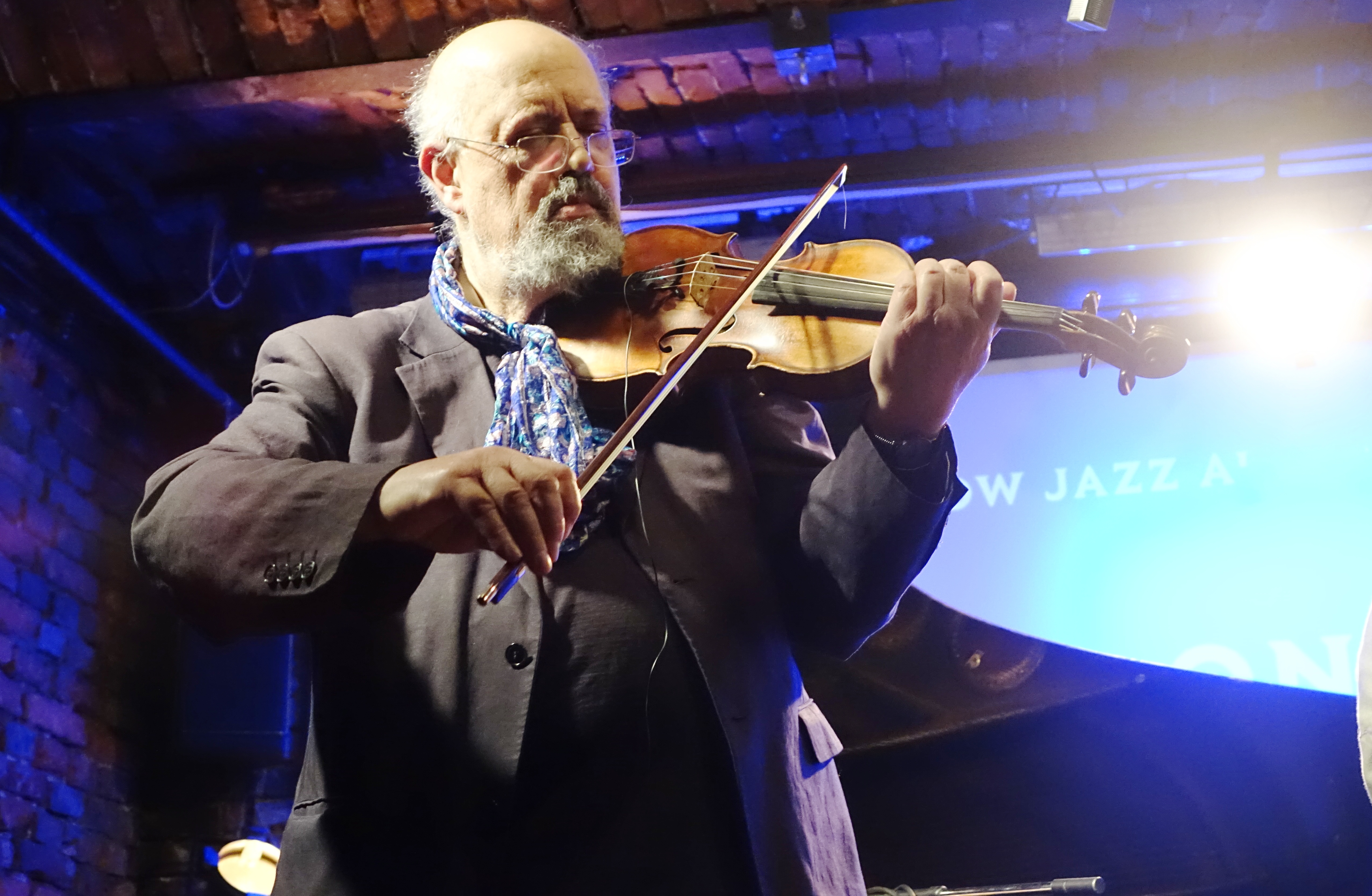 Phil Wachsmann At The Ljco 50 Year Anniversary In Krakow In March 2020