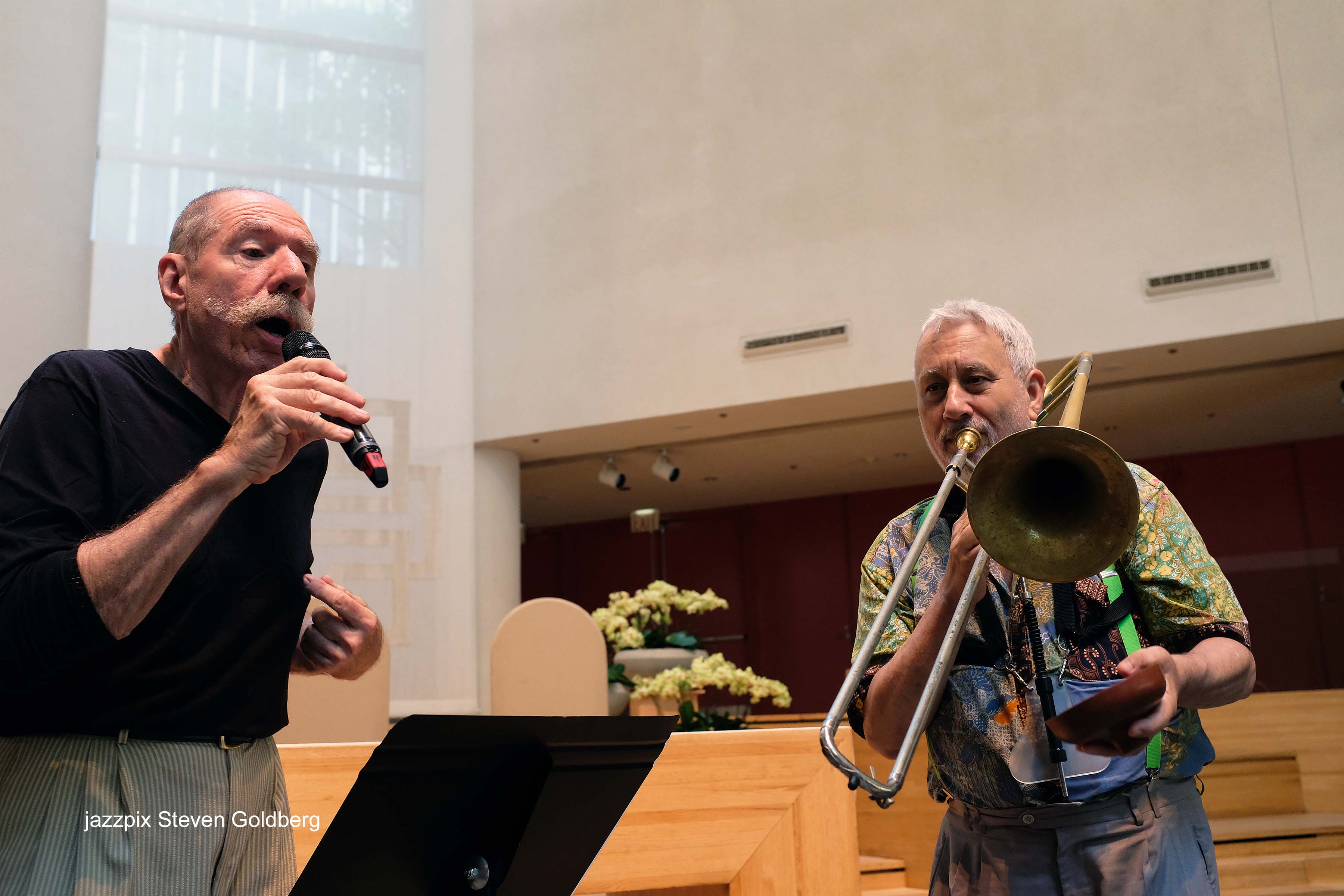 Giacomo Gates and Art Baron