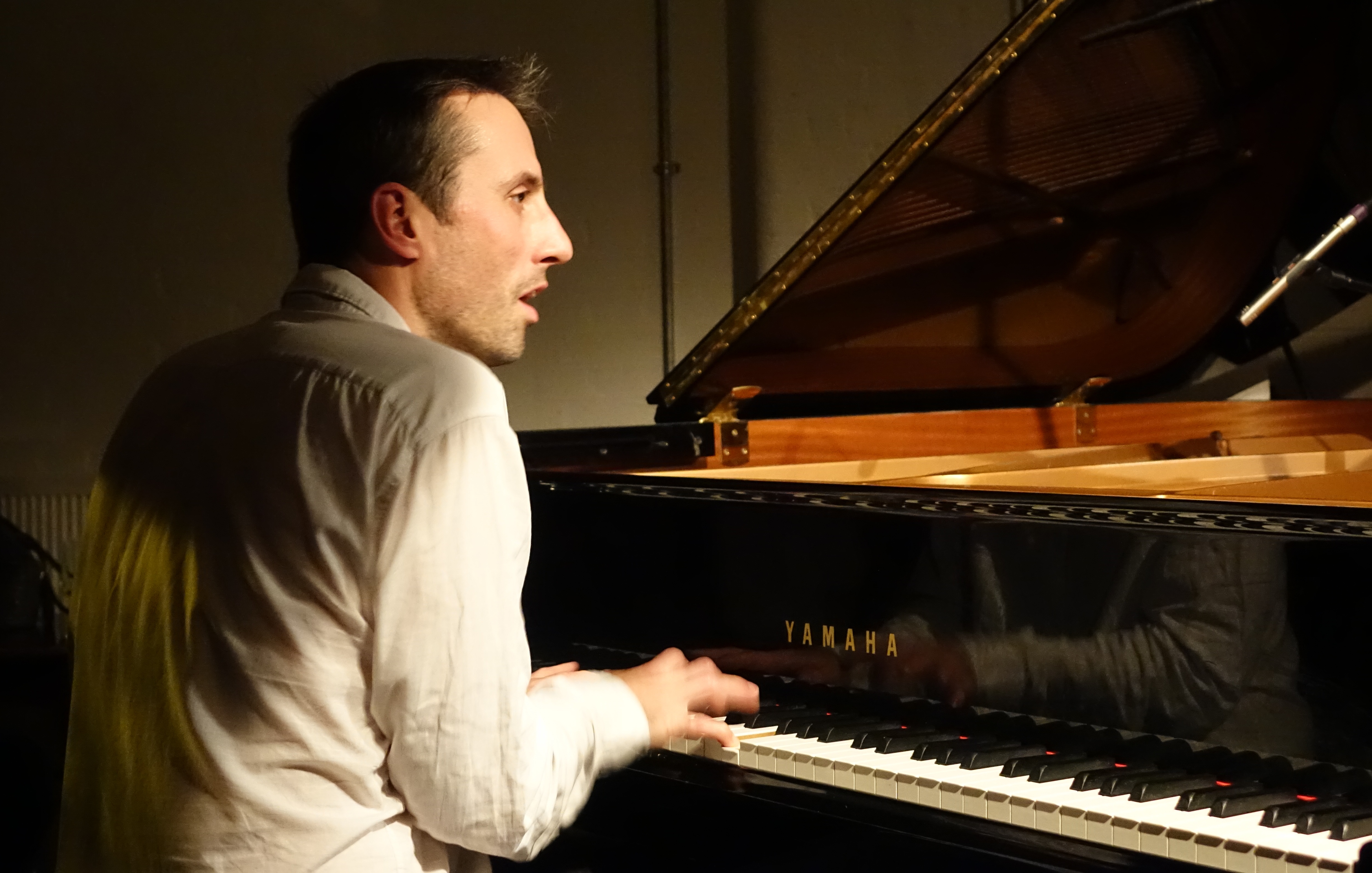 Alexander Hawkins at Cafe Oto, London in October 2018