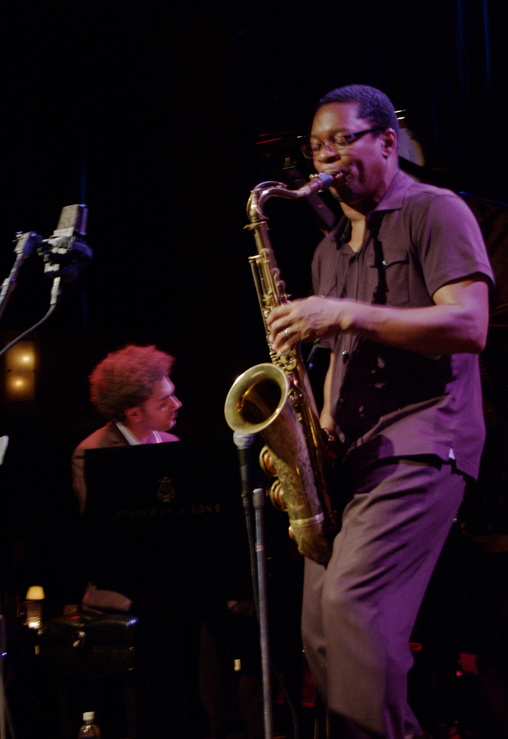 Ravi Coltrane on Tenor with Luis Perdomo on Piano