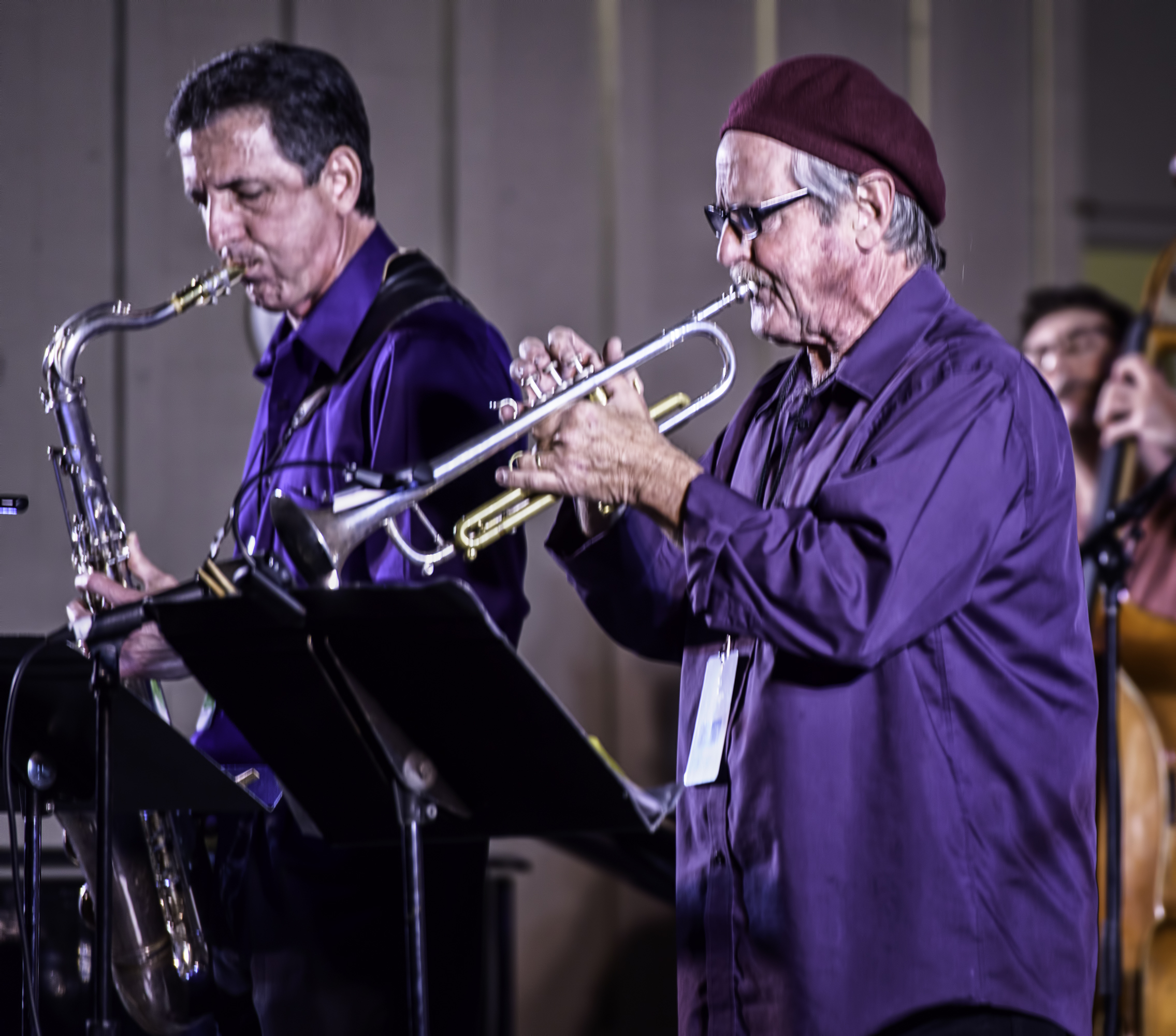 Paul Tarantino and Brian Stock with Along Came Betty at the Monterey Jazz Festival