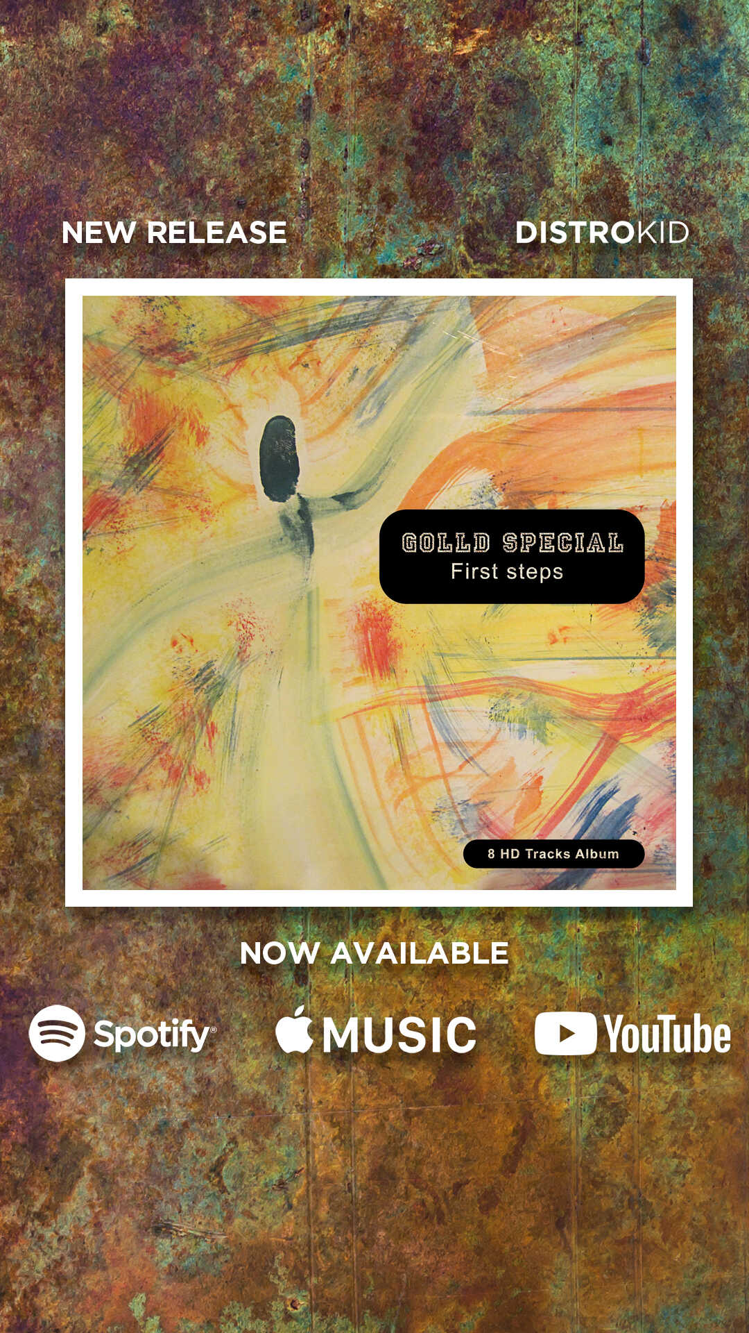 GOLLD SPECIAL - First steps 8 Tracks digital album