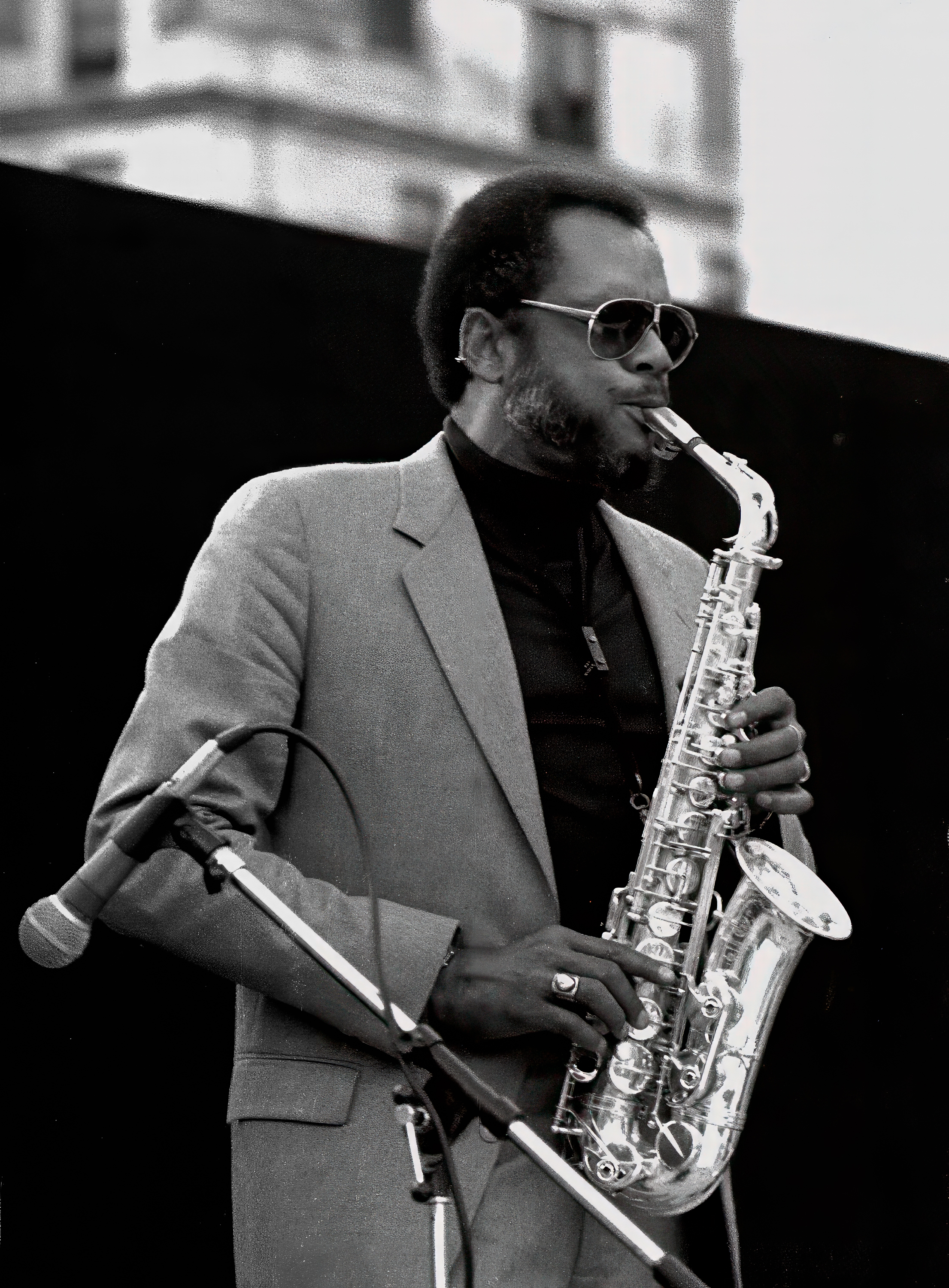 Julius Hemphill at New Music America — jazz photo by Dave Kaufman | All About Jazz