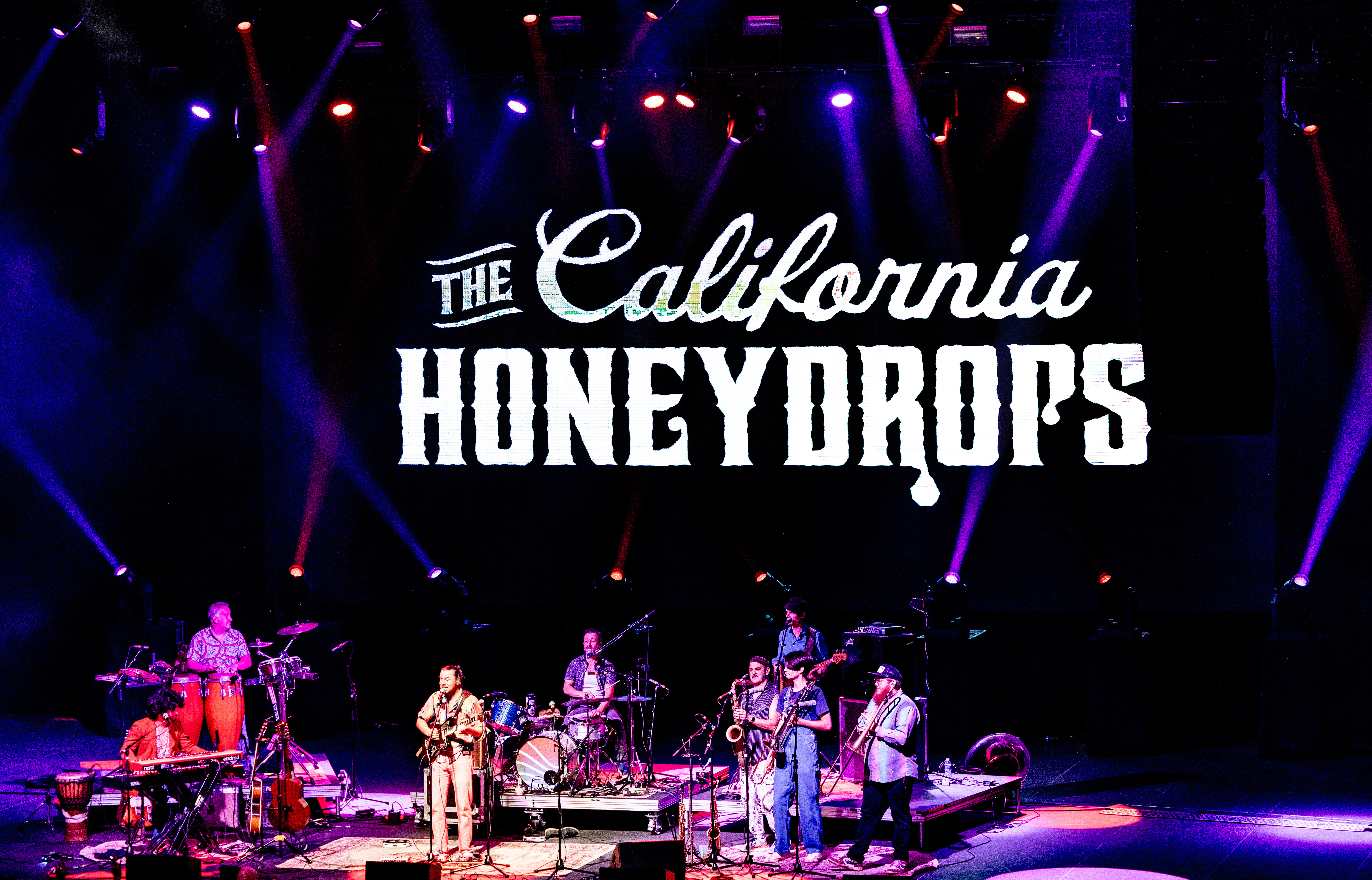 The California Honeydrops - Full Stage