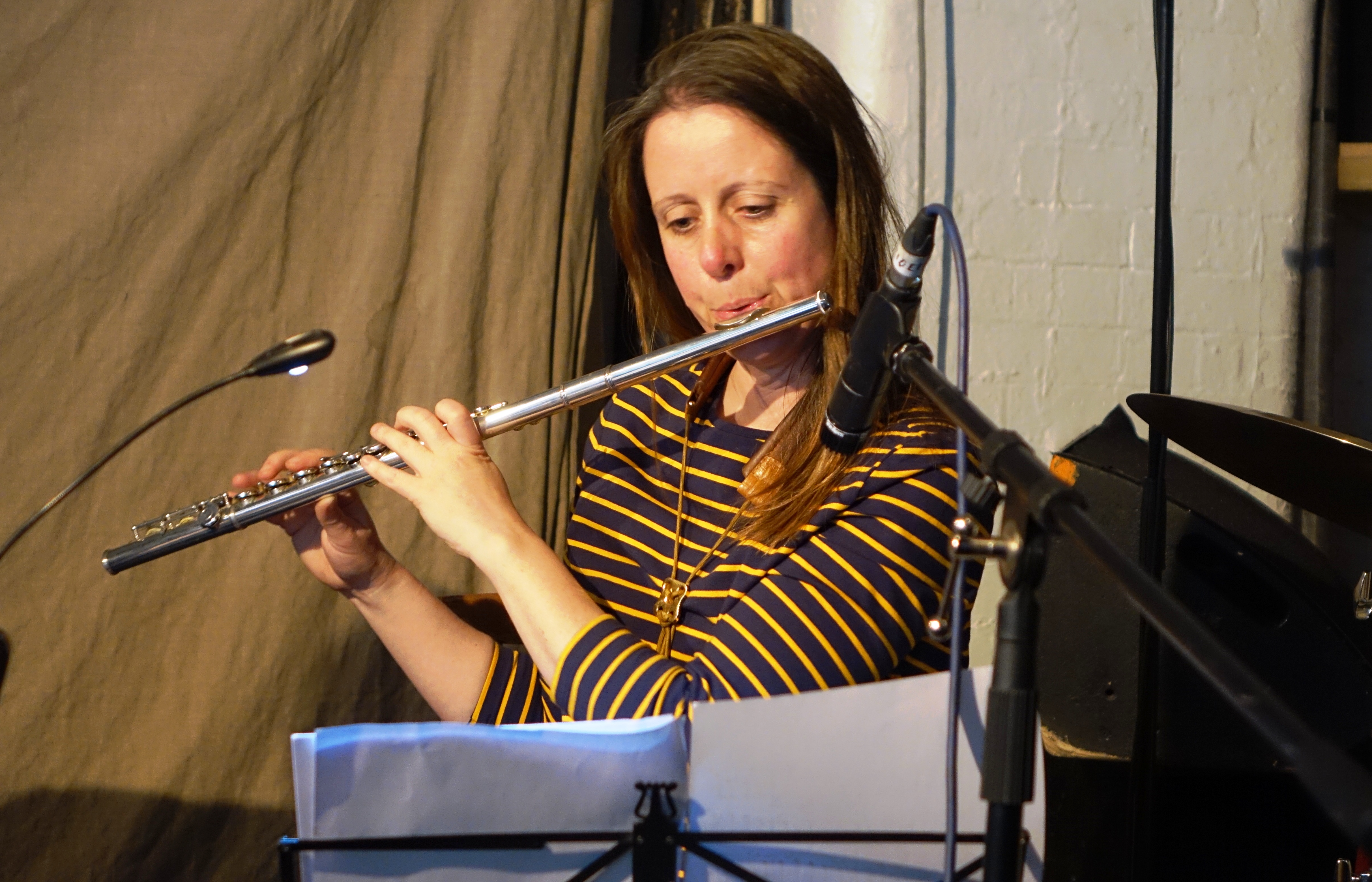 Rachel Musson at Cafe Oto, London in April 2018