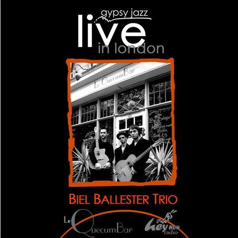 Biel Ballester Trio live recording at QuecumBar