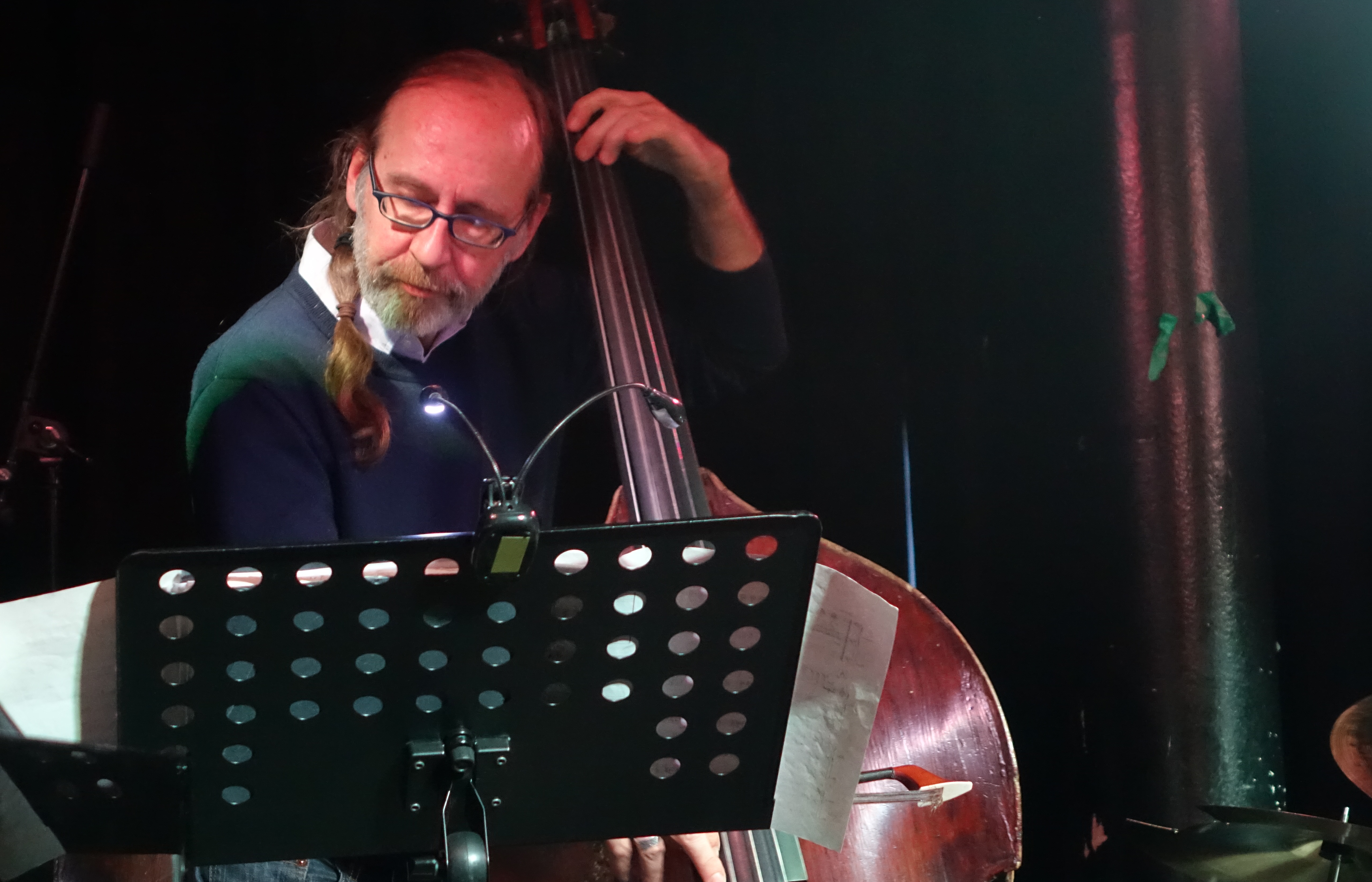 Drew Gress at the Vortex, London in May 2019