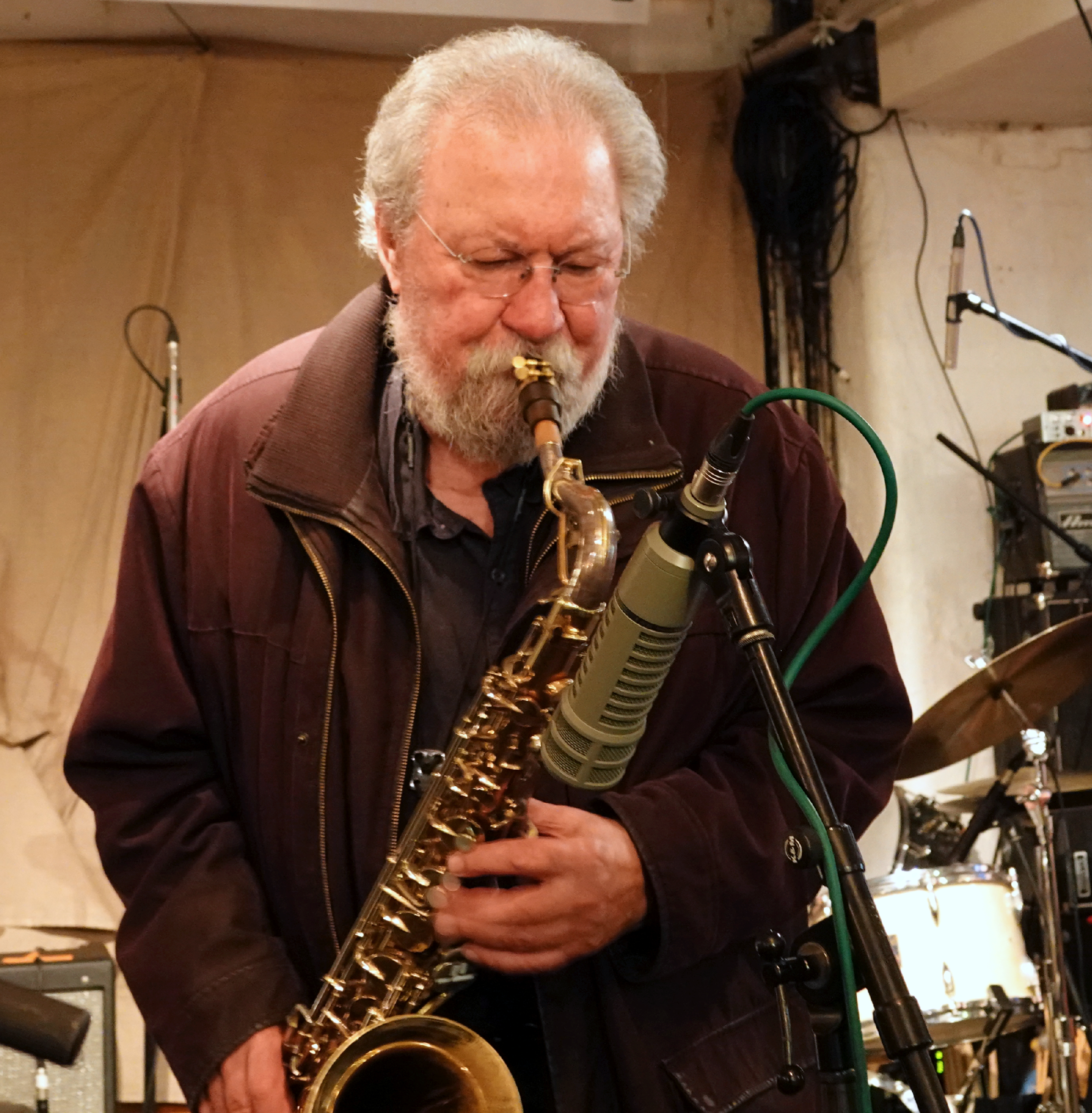 Evan Parker at Cafe Oto Peter Brotzmann Tribute