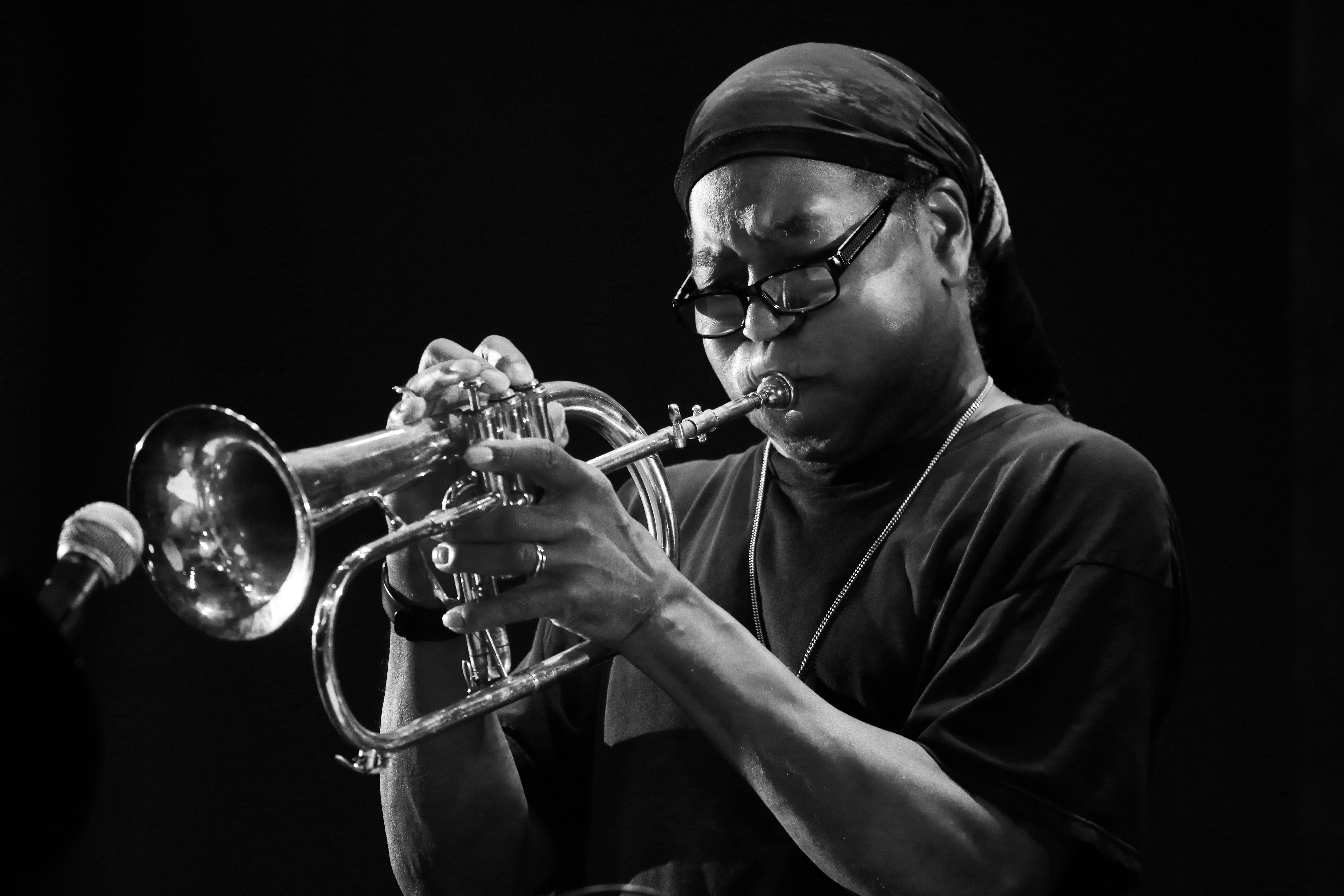 Ahmed Abdullah — jazz photo by Luciano Rossetti | All About Jazz