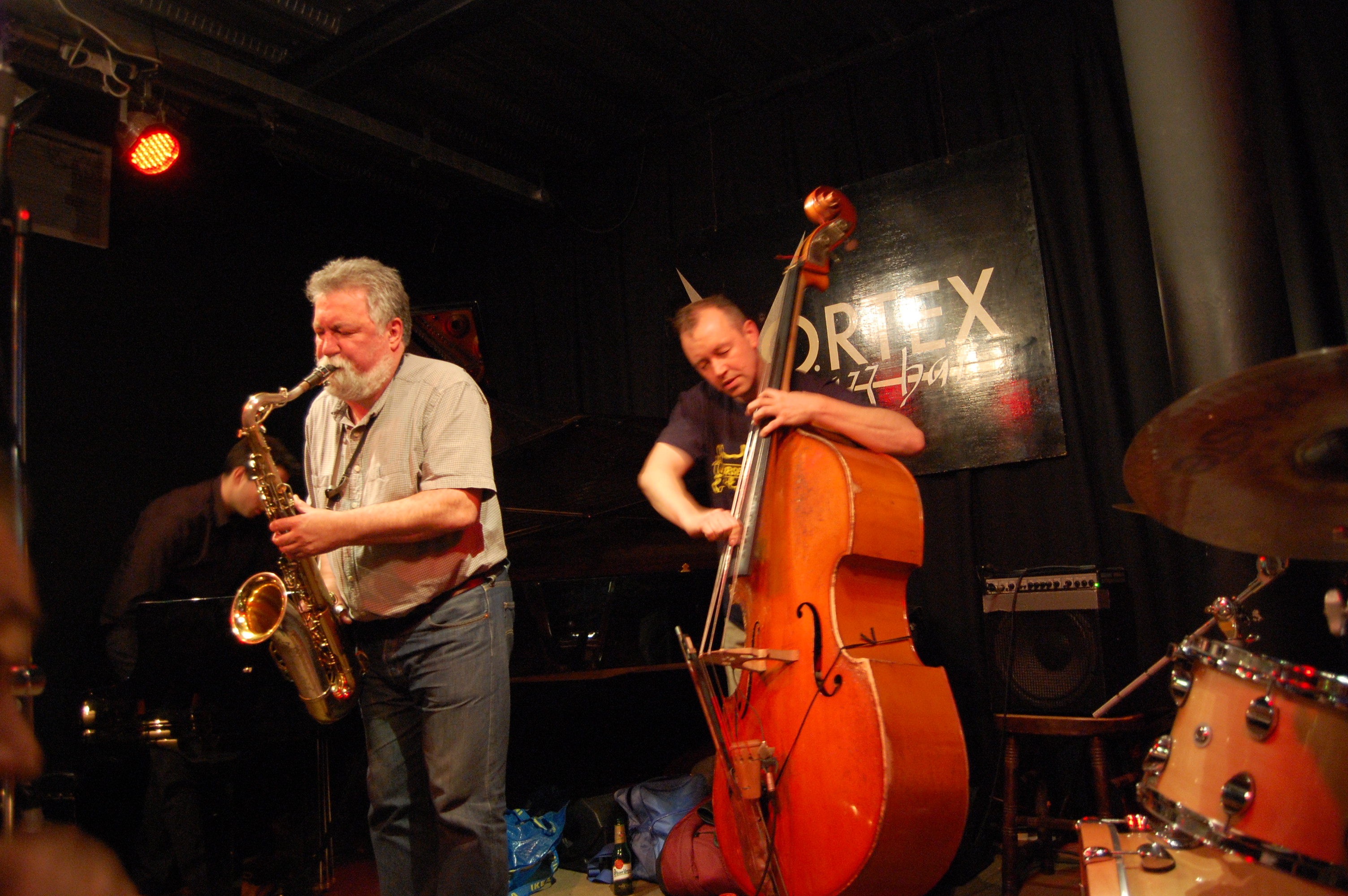 Evan Parker and John Edwards at Vortex