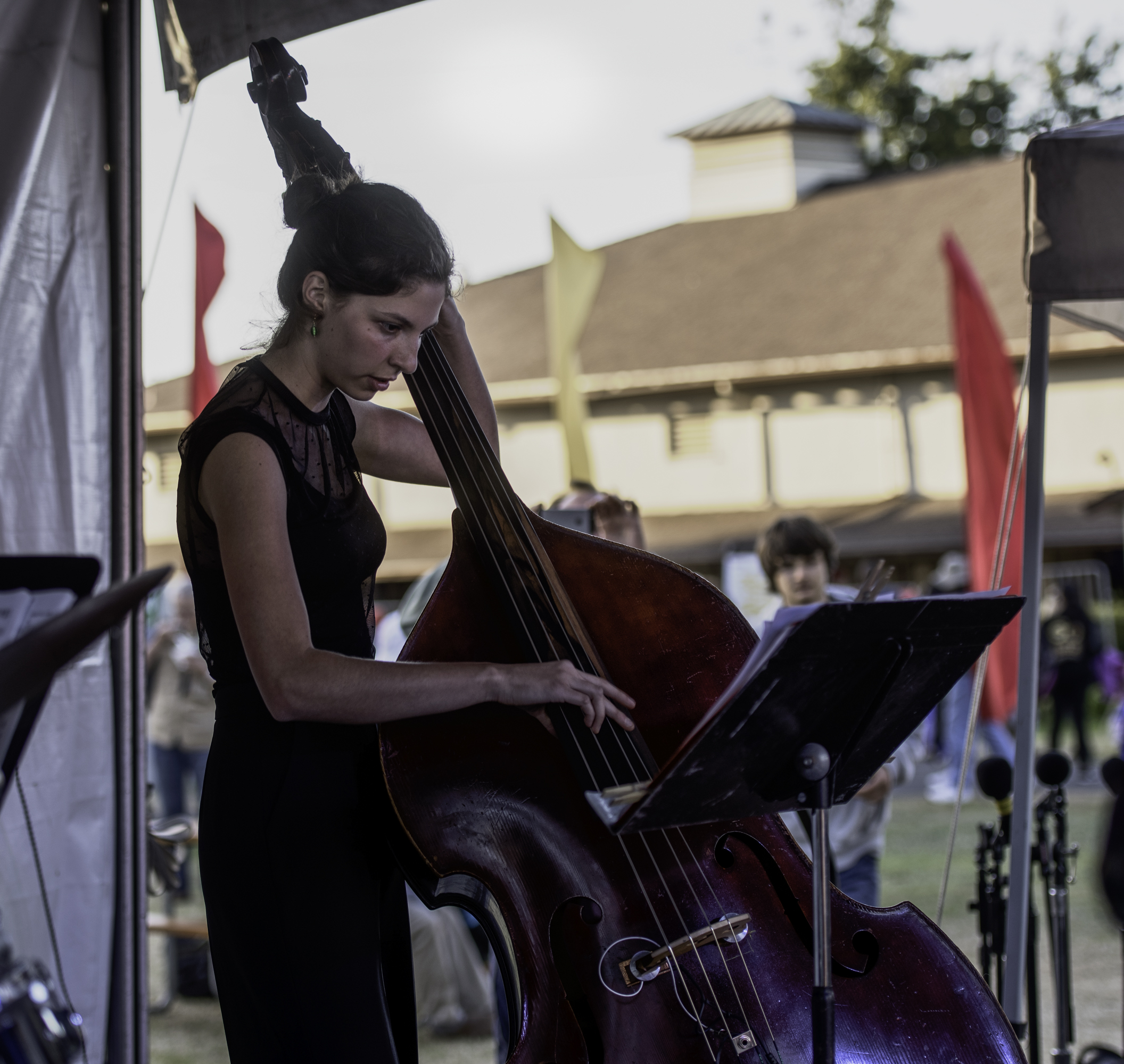 Anna Abondolo with the Next Generation Jazz Orchestra at the Monterey Jazz Festival