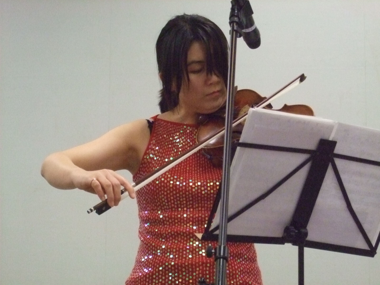 at Jazz trio concert