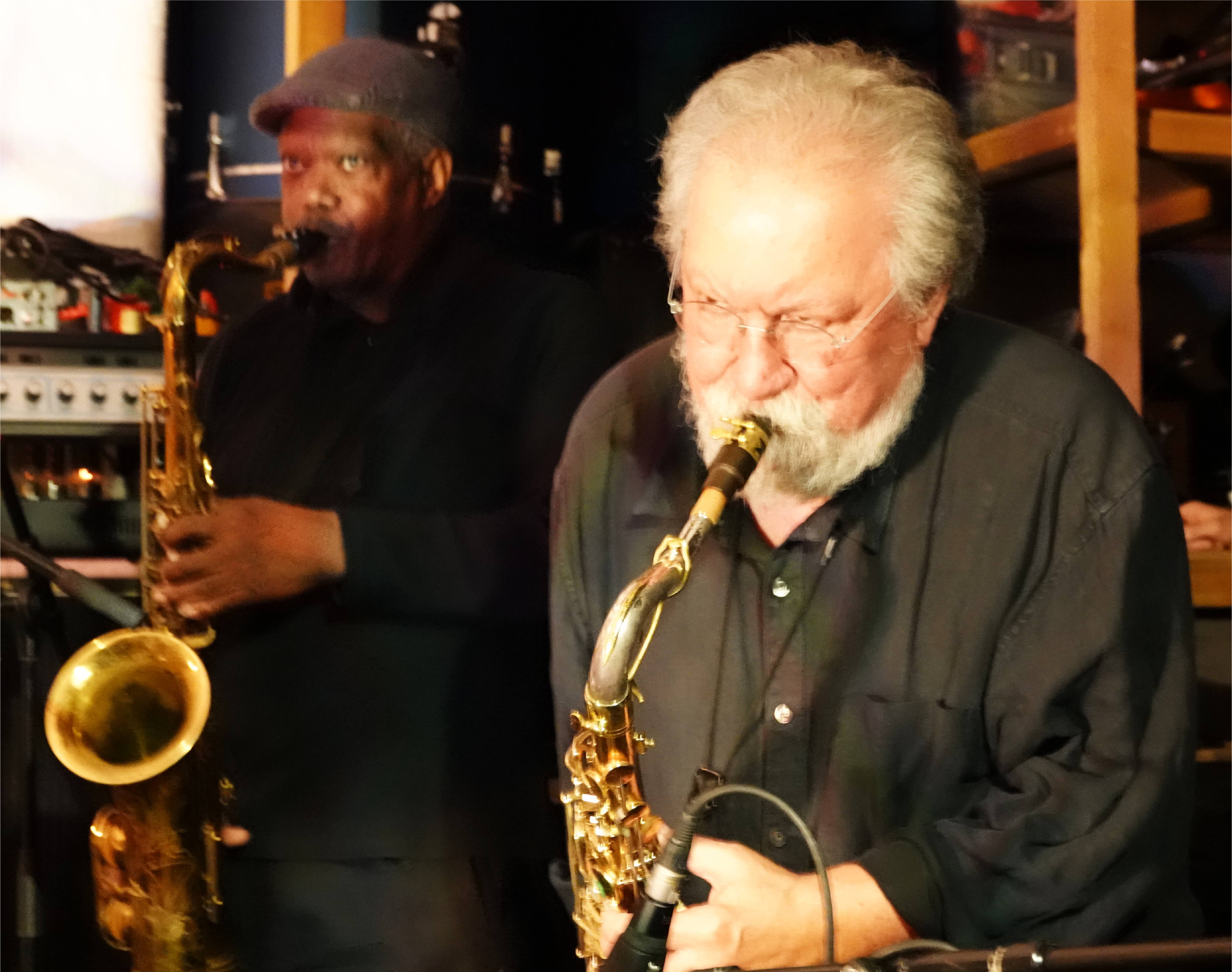 Joe McPhee & Evan Parker at Cafe Oto Peter Brotzmann Tribute