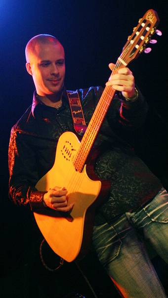 Jeremy Tordjman with "Kara" at the Sud Des Alpes, Amr, Geneva, Switzerland, March 2006