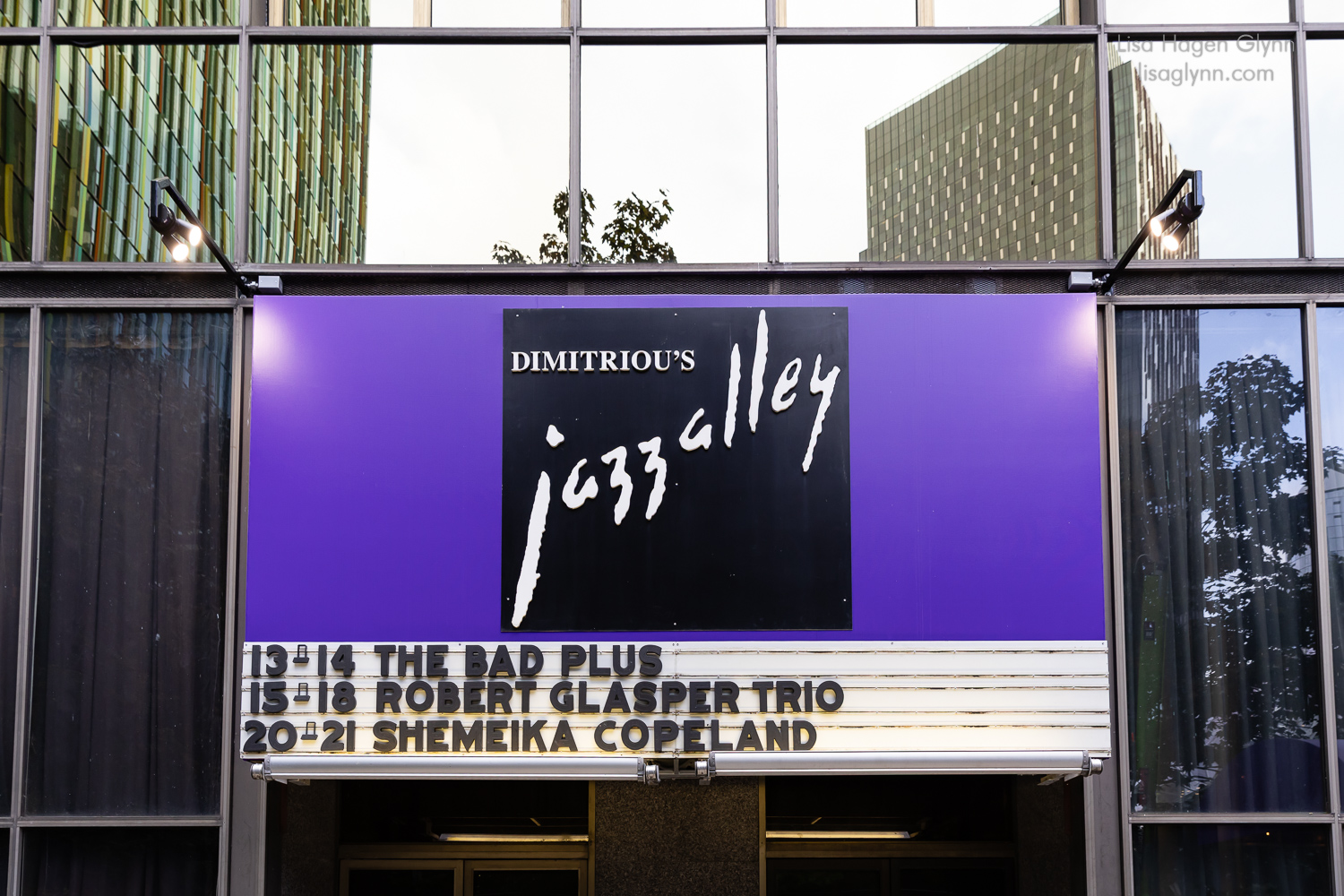 Jazz Alley Marquee Seattle