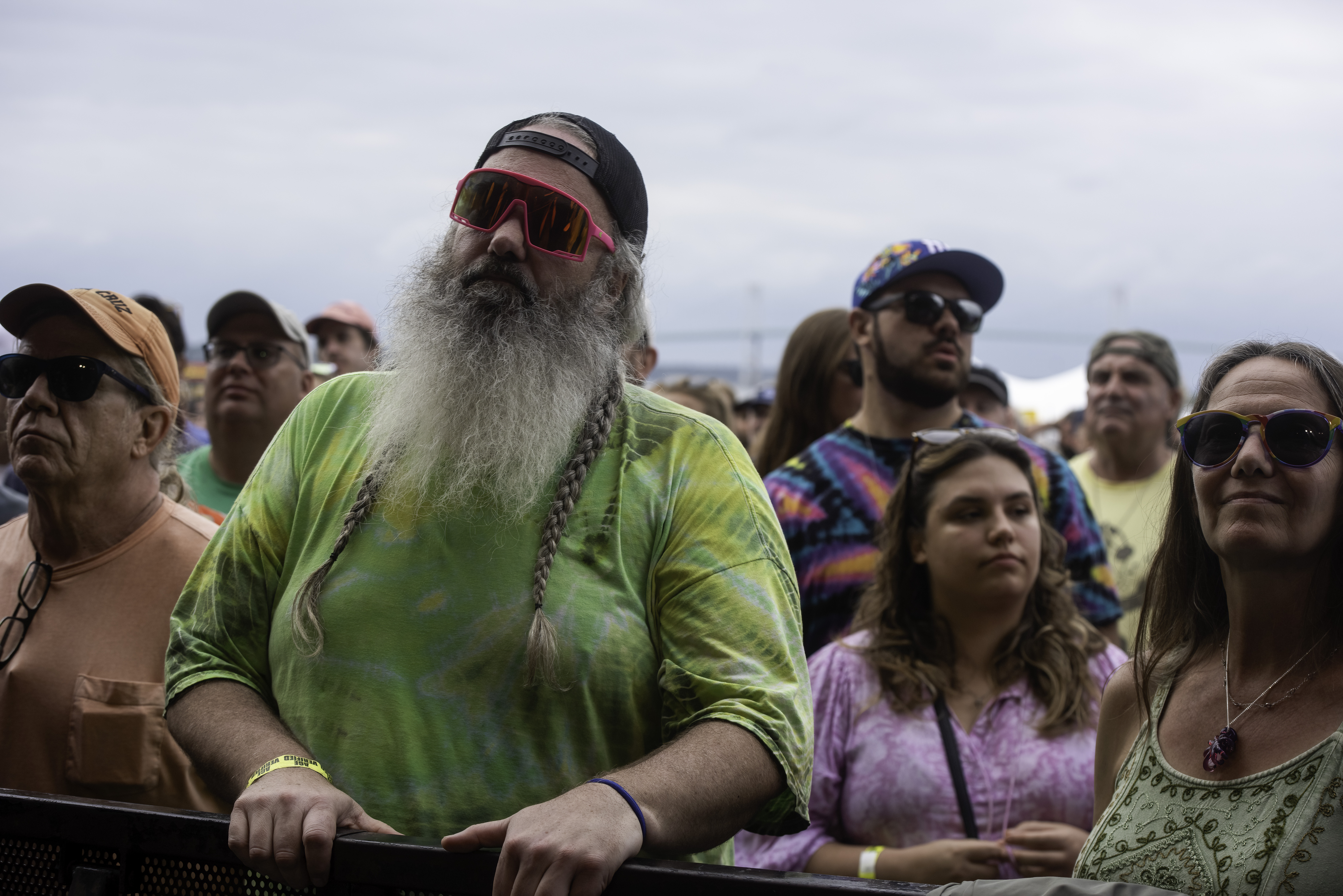 Crowd at Joe Russo's Almost Dead at the Newport Jazz Festival 2023