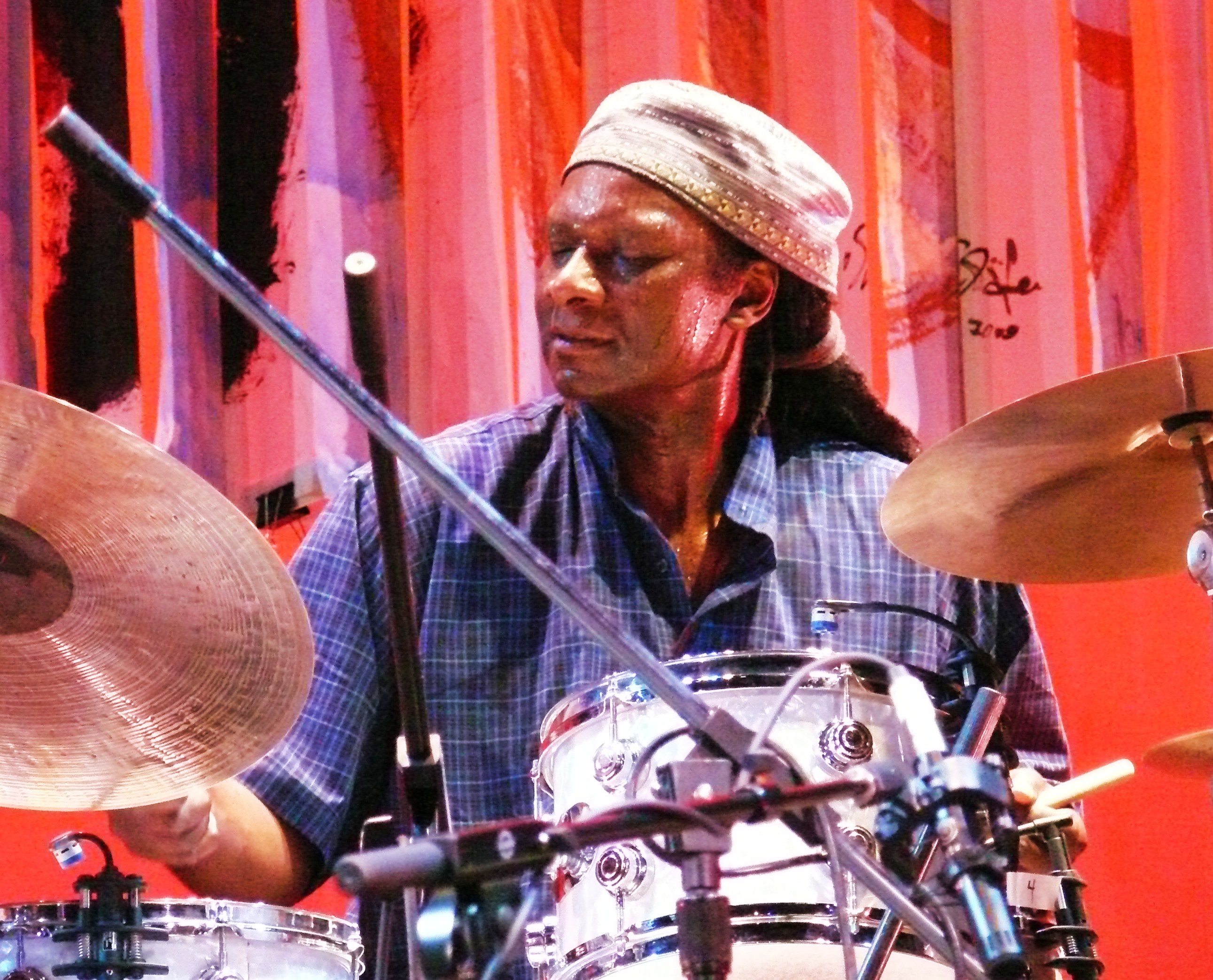 Hamid Drake at Vision Festival 2009