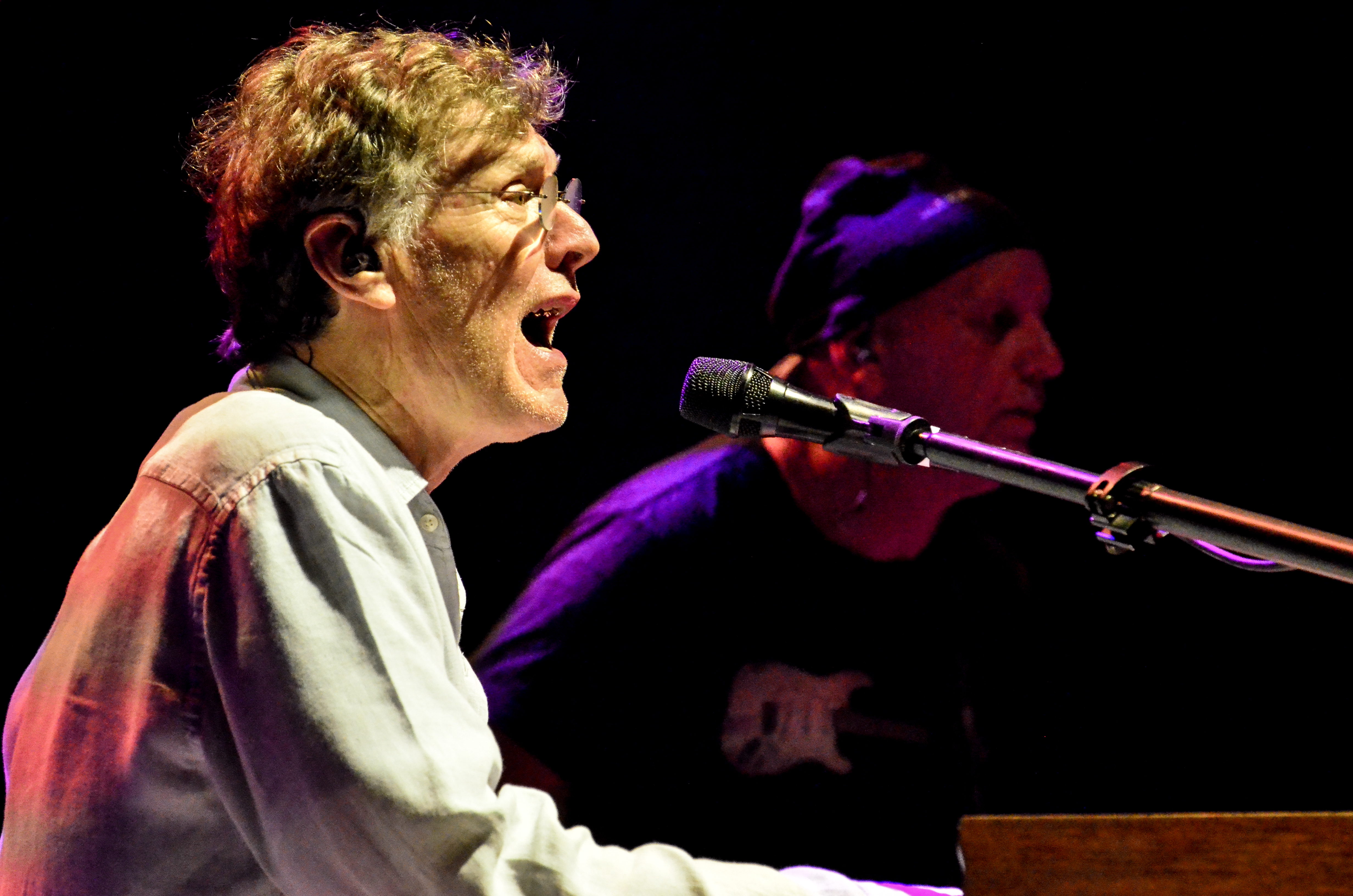 Steve Winwood at the Laid Back Festival at Northwell Health at Jones Beach in NY.