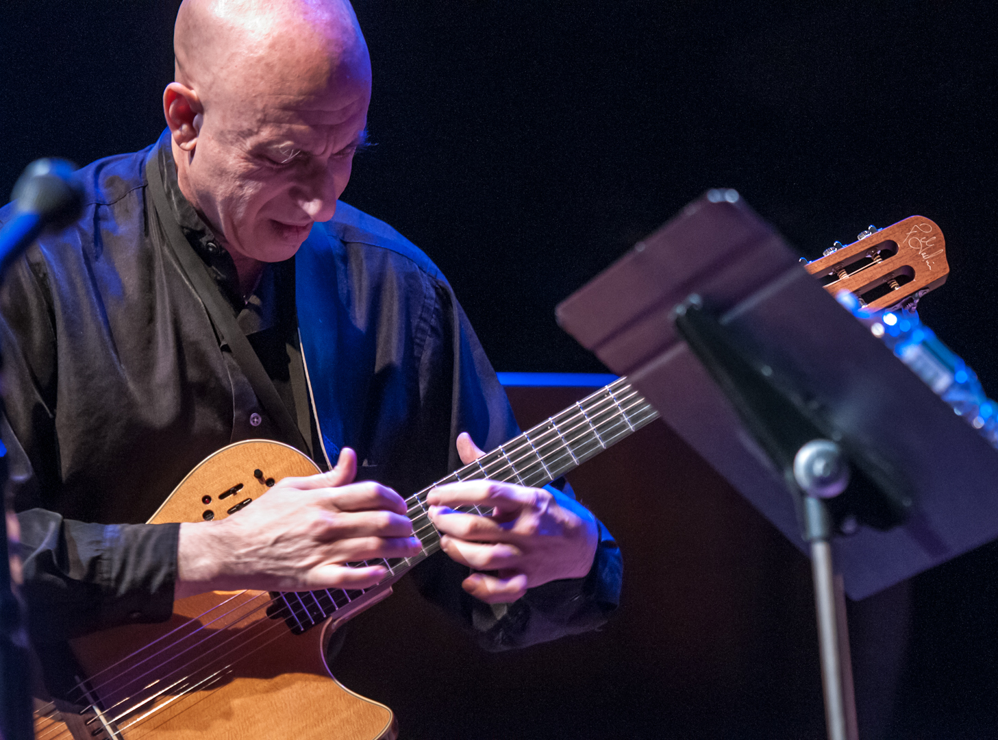 Elliot Sharp with Tracie Morris at the Vison Festival 2012