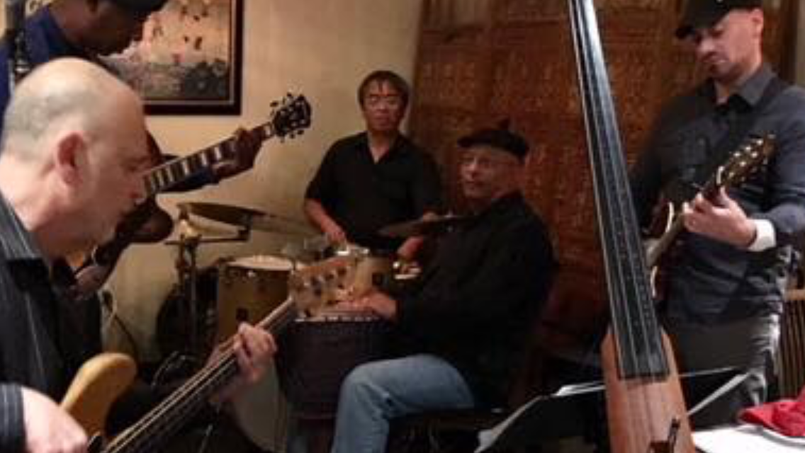 Jamming w/Tony Cimorosi’s band — jazz photo by Monty Q Pollard | All About Jazz