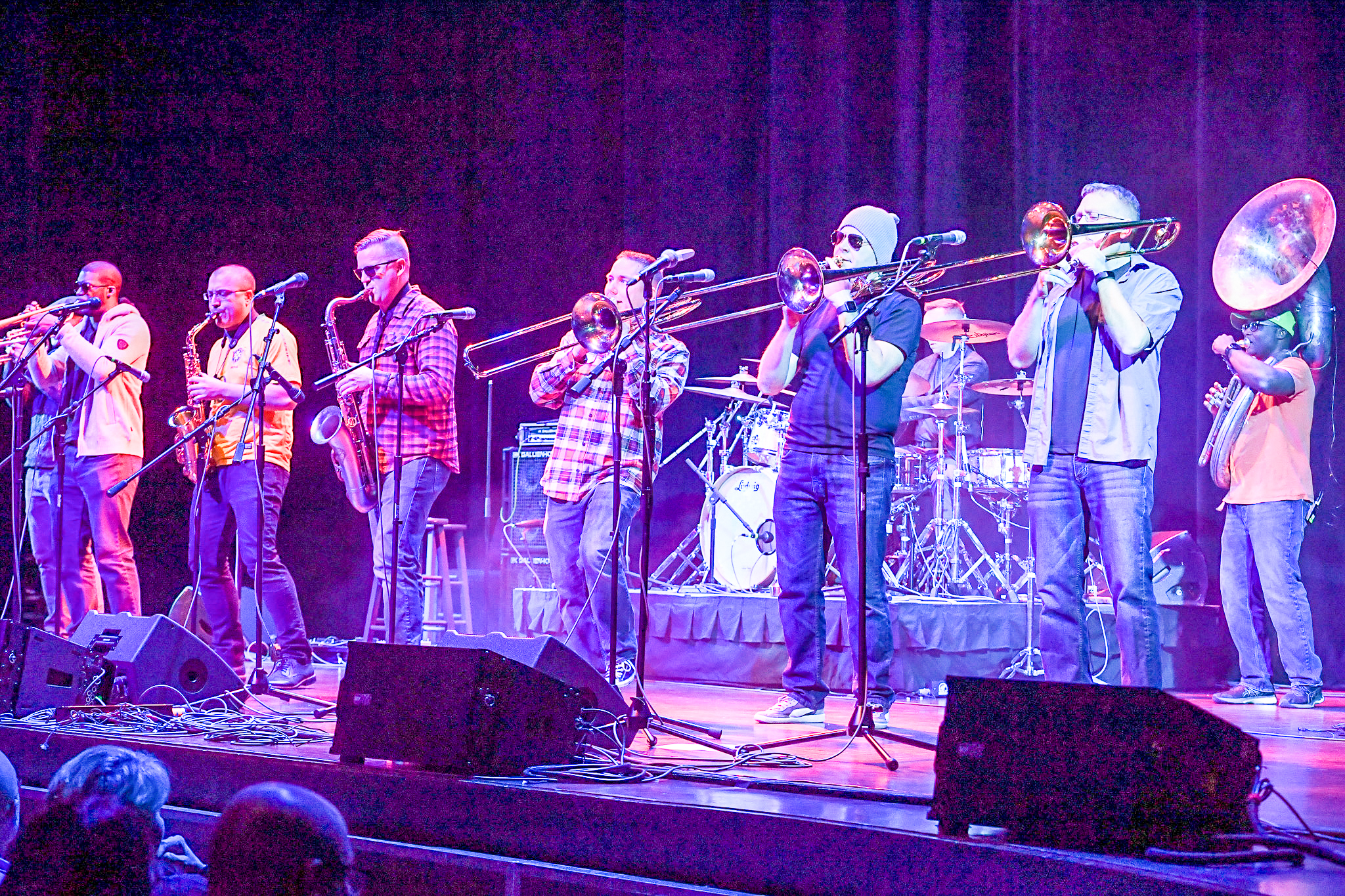 Renegade Brass Band, CNU/Diamonstein Concert Hall, Newport News VA, Paul Greiner