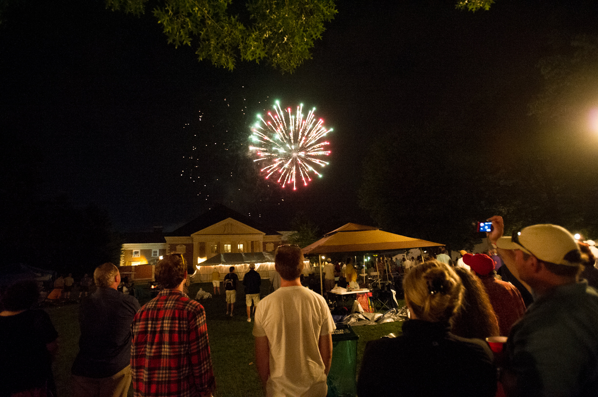 Fireworks at the saratoga jazz festival 2013