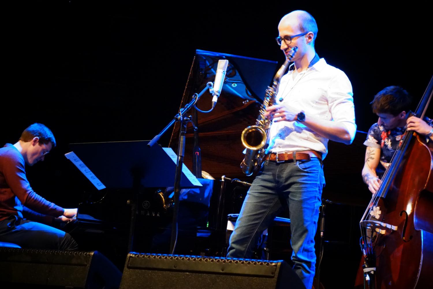 Philip Frischkorn, Evgeni Ring Robert Lucaciu Jazzahead 2017