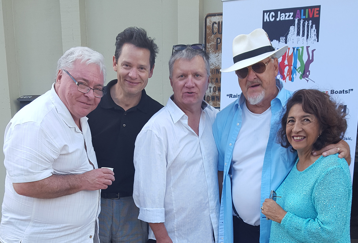 Tom Wells And Geri St. Clair With Guitarist Rod Fleeman, Pianist Michael Pagan, Saxophonist Todd Wilkserson