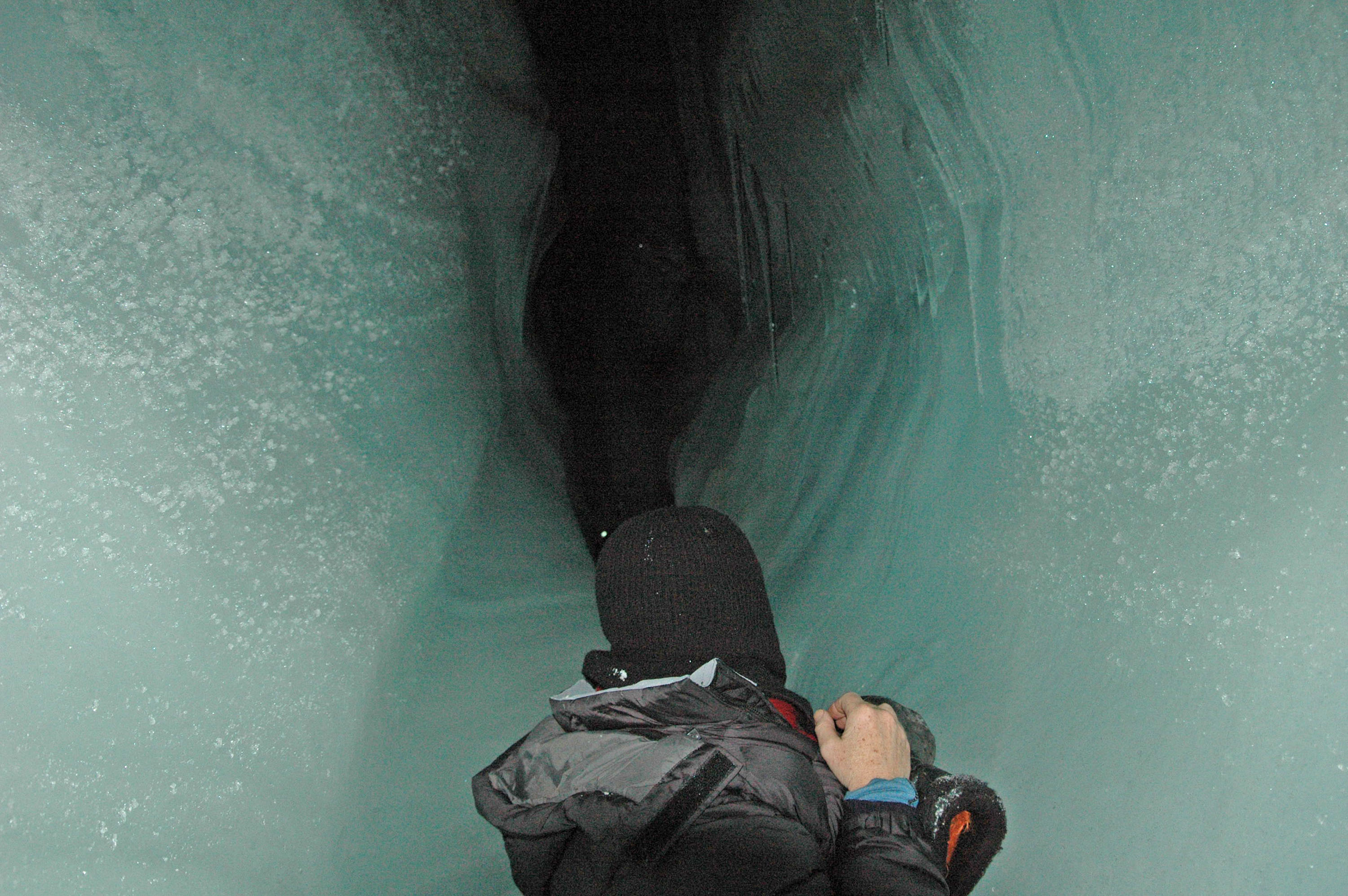 Ice Caves on Svalbard