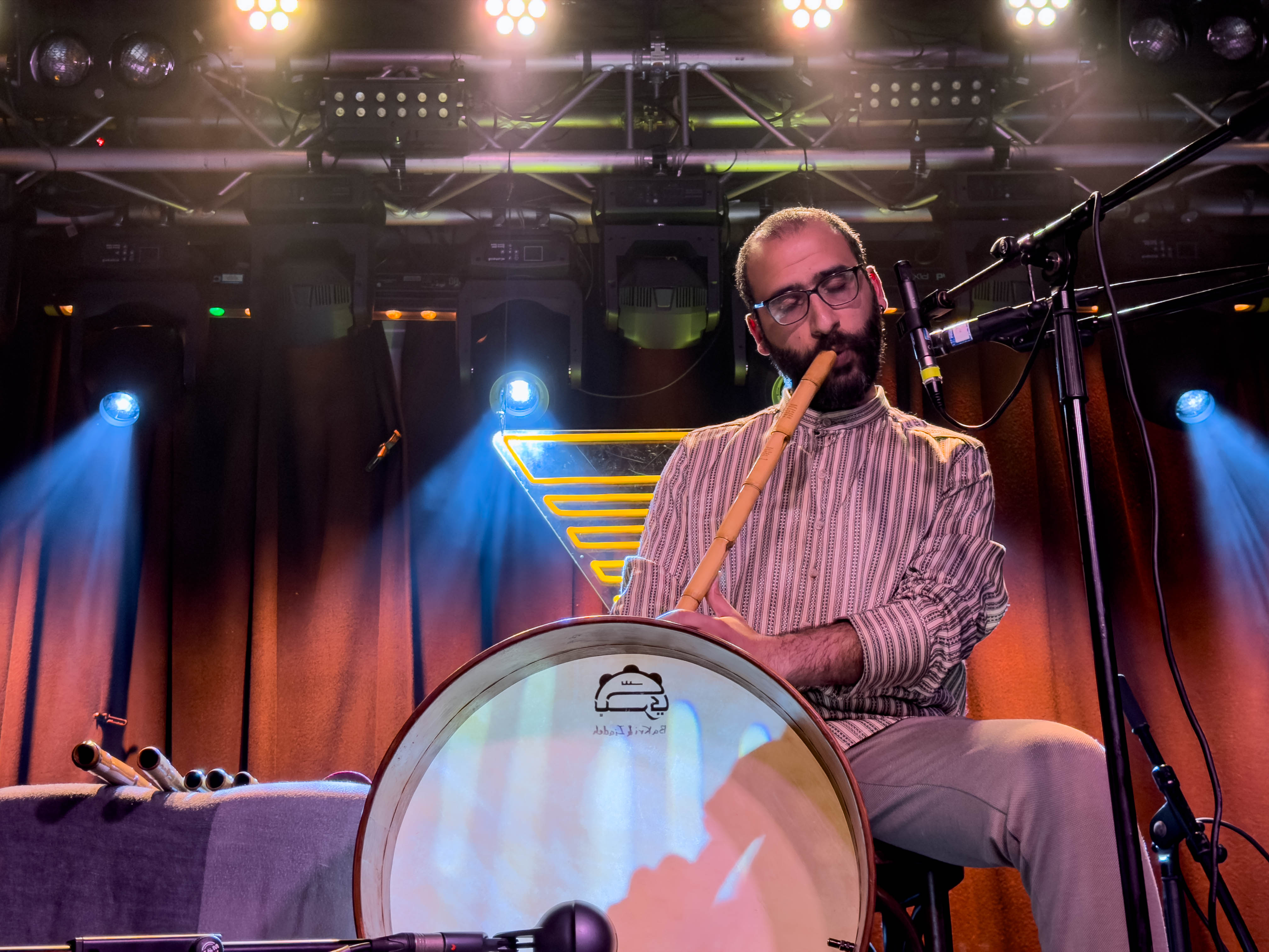 Faris Ishaq performs at Oslo Bar in Hackney, London on 6 May 2025 hosted by Through The Noise (noisenigh239) — jazz photo by Richard Lipman | All About Jazz