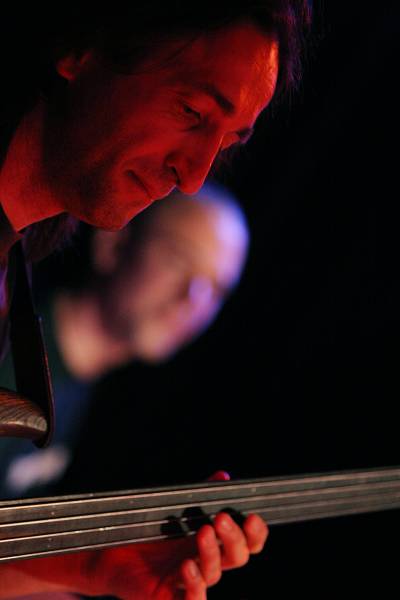Zoran Arsic with the "Little Big Band Workshop Directed by Olivier Magnenat" at the Sud Des Alpes, Amr, May 2006