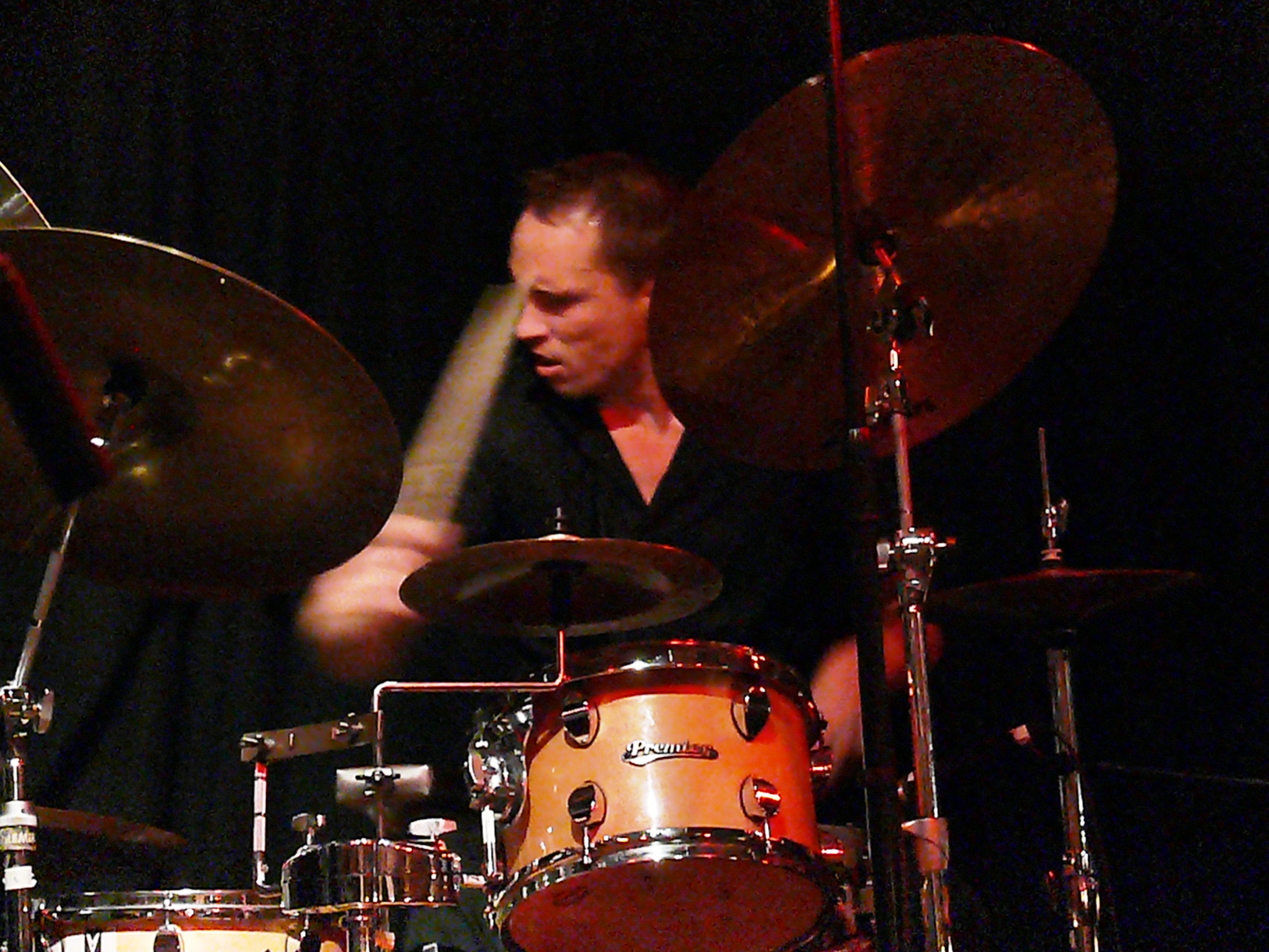 Paal Nilssen-Love at the Vortex, London in November 2011