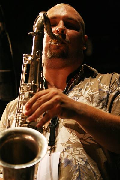 Akamassa at the Open Sky Festival D'Hermance, Geneva, Switzerland, July 2006
