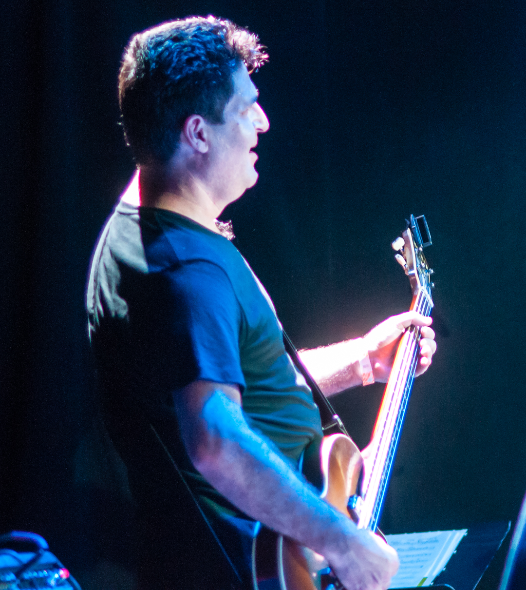 Tony Scherr with Bill Frisell at le Poisson Rouge