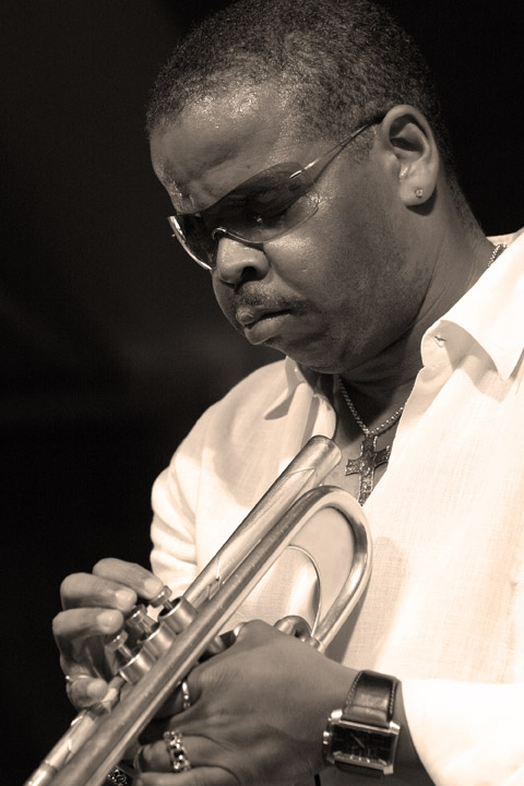 Terence Blanchard at the New Orleans Jazz and Heritage Festival 2005