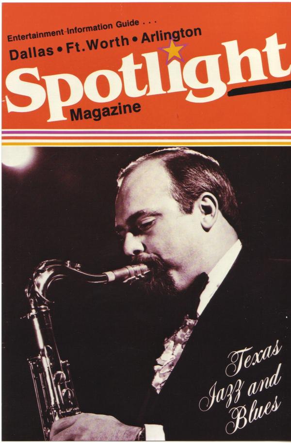 Tim Ballard - Cover of Dallas Spotlight Magazine 1982