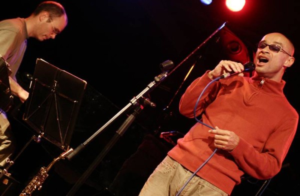 Michel Wintsch and Ernie Odoom with "Liquid Groovement" at the Sud Des Alpes, Amr, Geneva, Switzerland, 2005