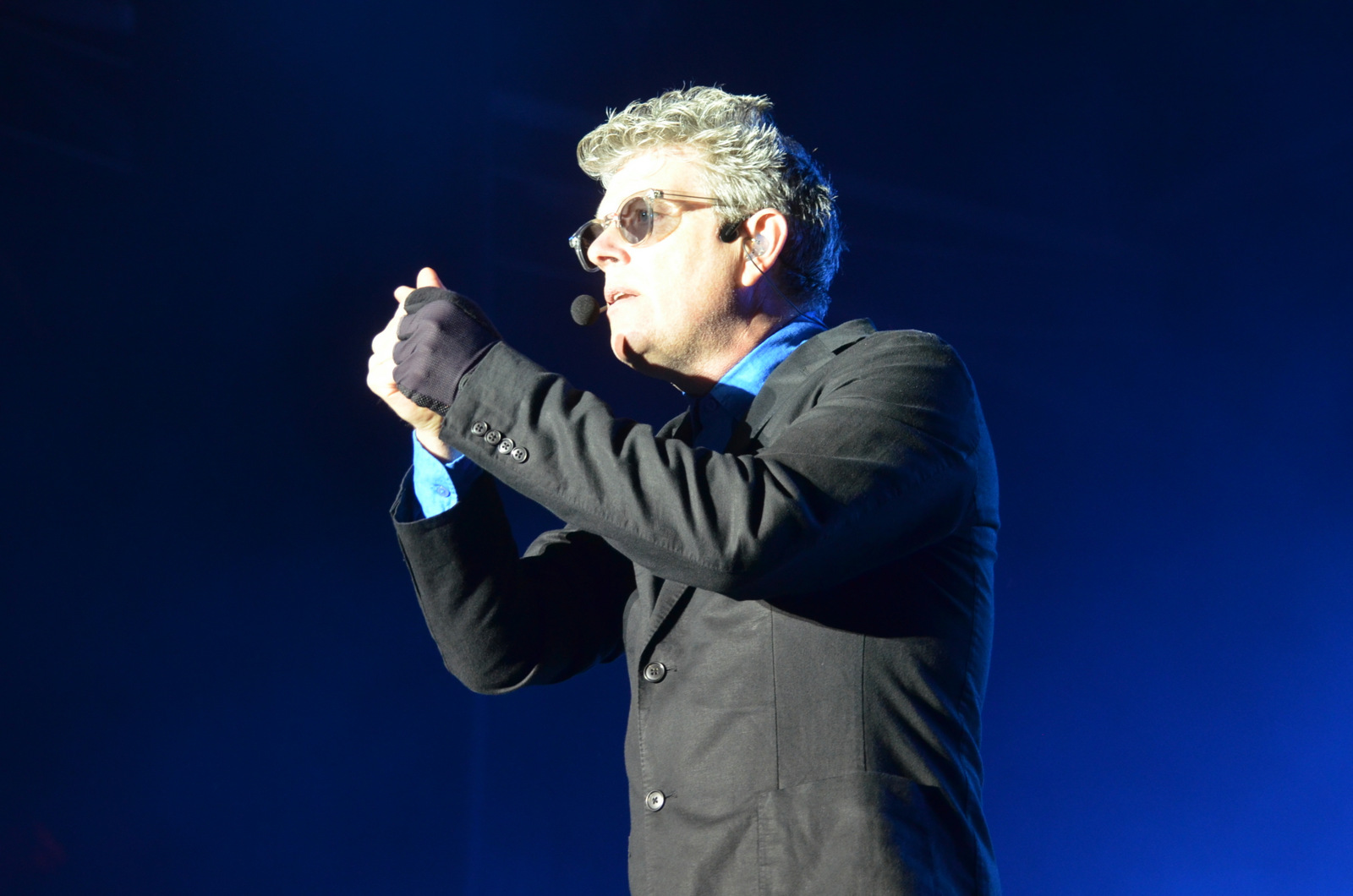 Tom Bailey of the Thompson Twins, Performing at the Retro Futura Tour on 8-23-2014.