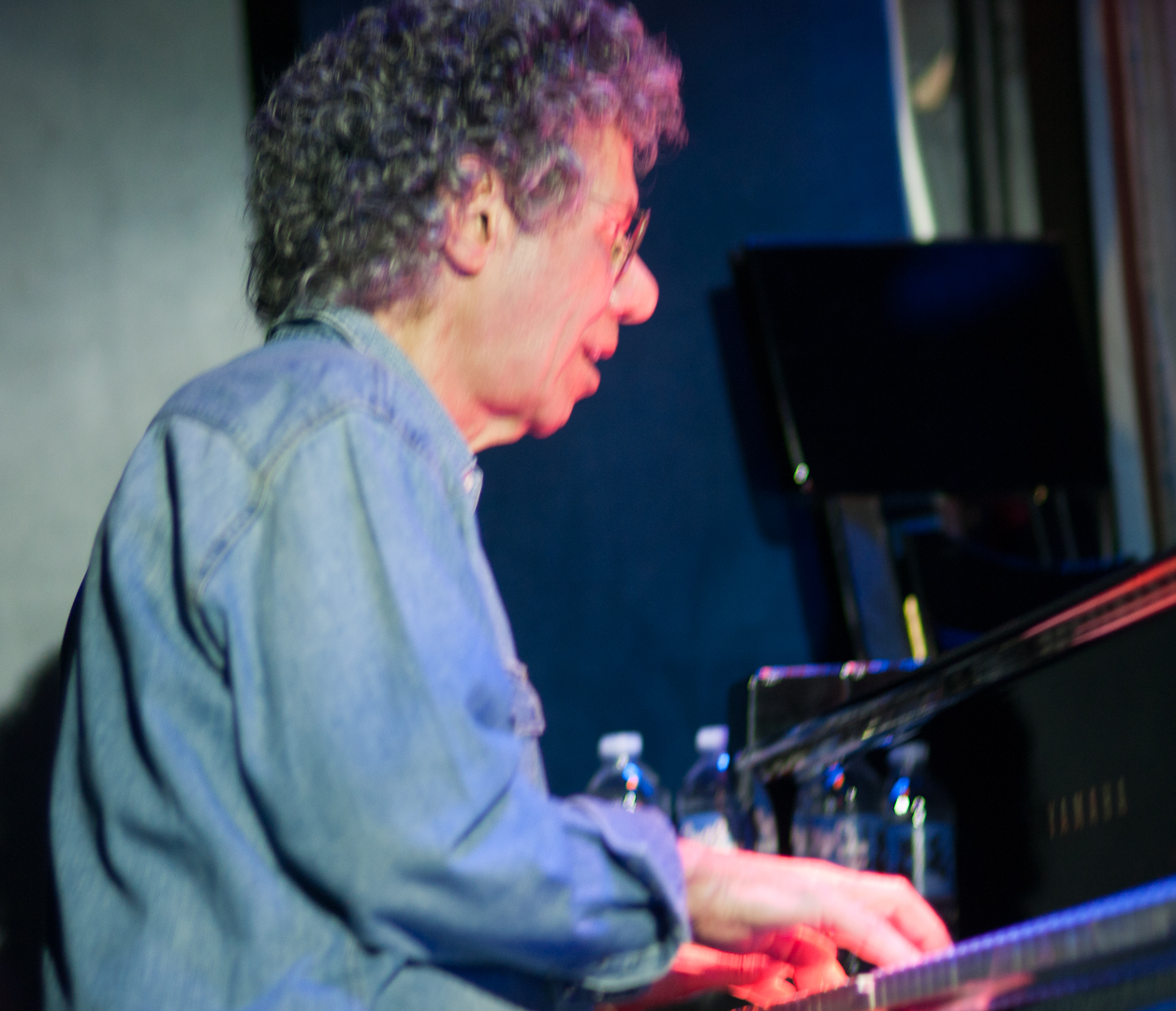 Chick Corea with Brian Blade and Gary Peacock at the Blue Note