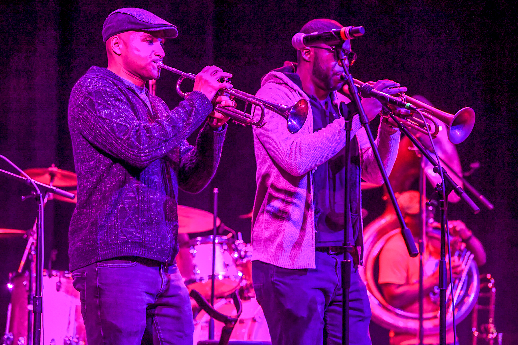 Renegade Brass Band, CNU/Diamonstein Concert Hall, Newport News VA, Paul Greiner