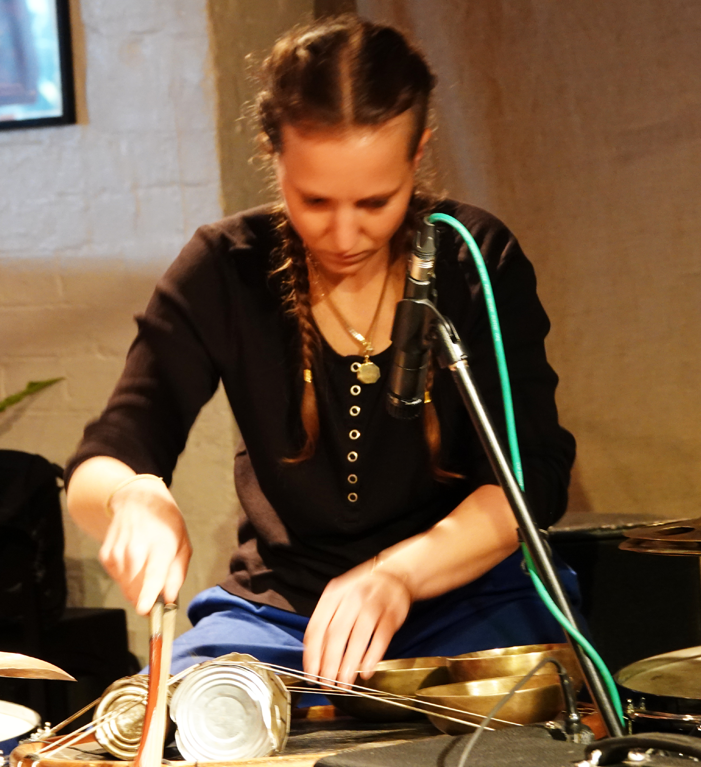 Camille Emaille at Cafe Oto Peter Brotzmann Tribute