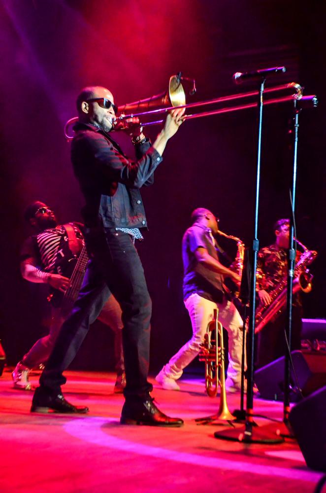 Trombone Shorty and Orleans Avenue at The Space in Westbury