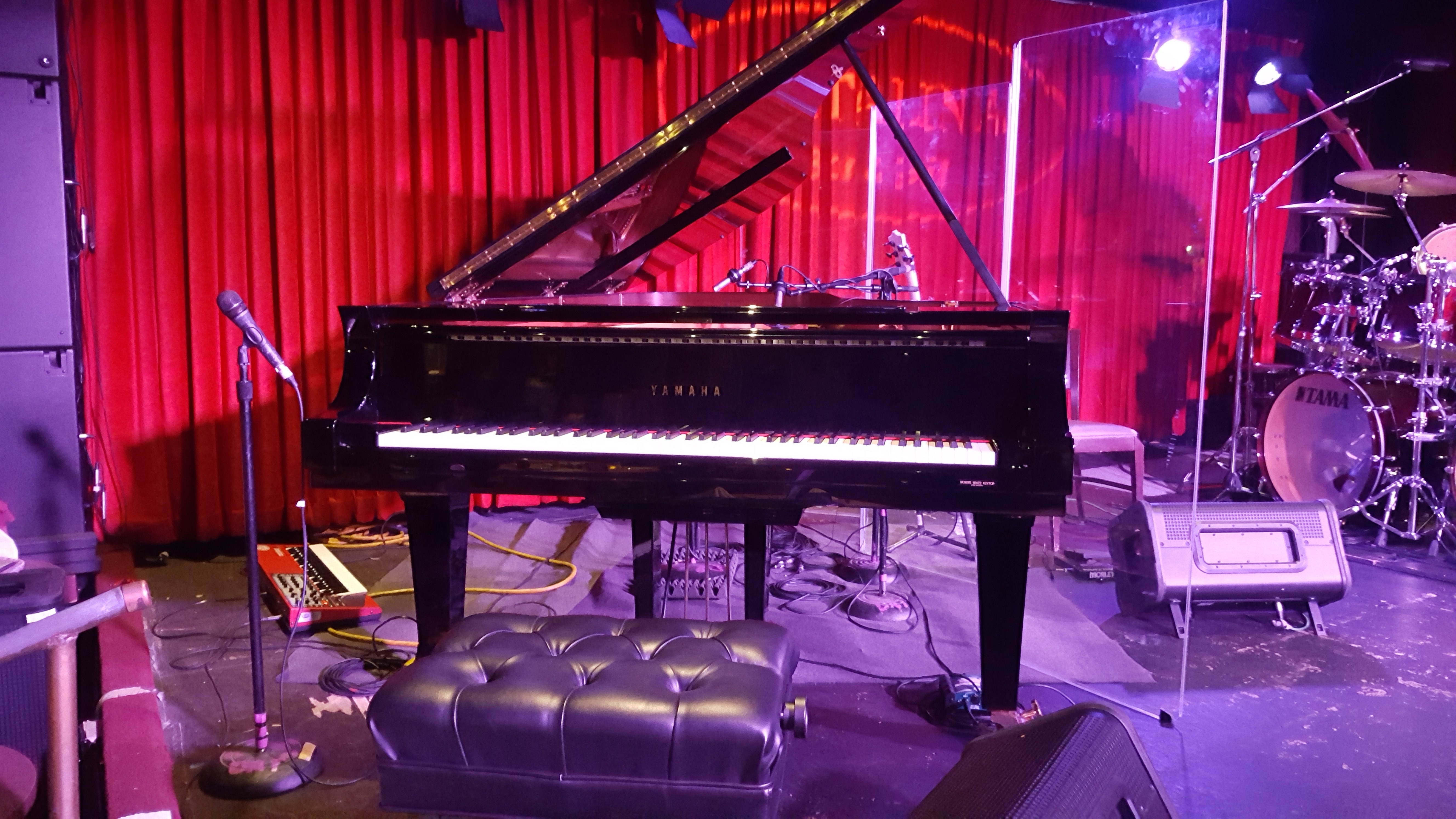 Hiromi's Yamaha piano