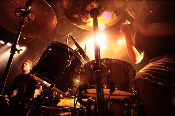 Roderic Mounir with "Knut" at L'Usine, Geneva, Switzerland, 2005