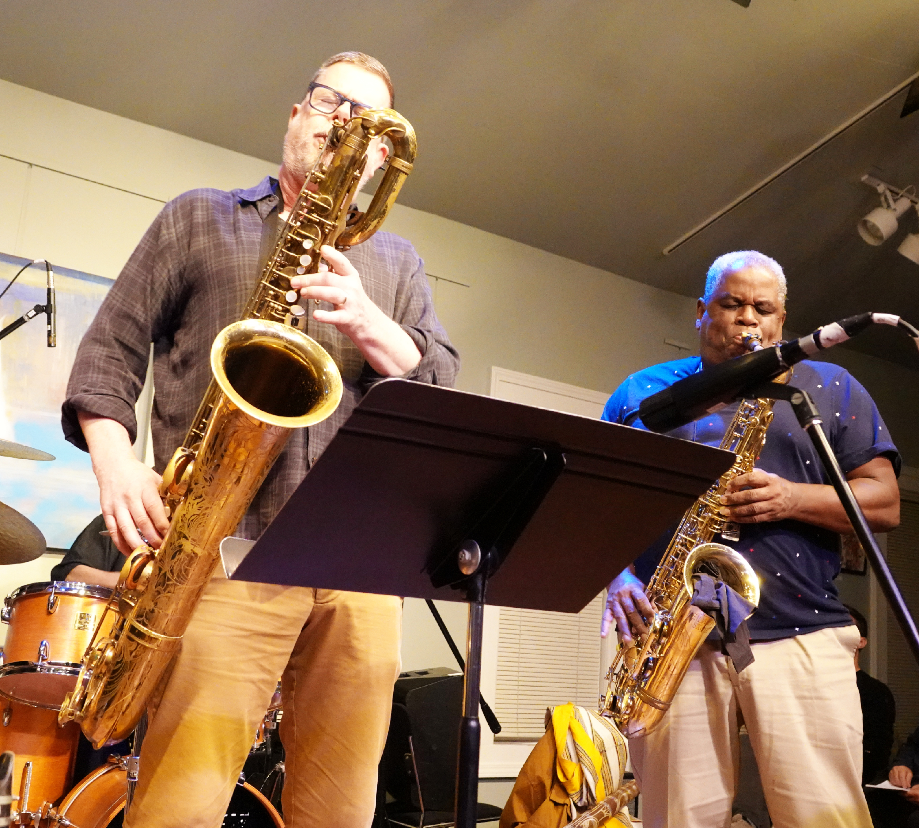 Ken Vandermark & Edward Wilkerson at Edgefest 2023