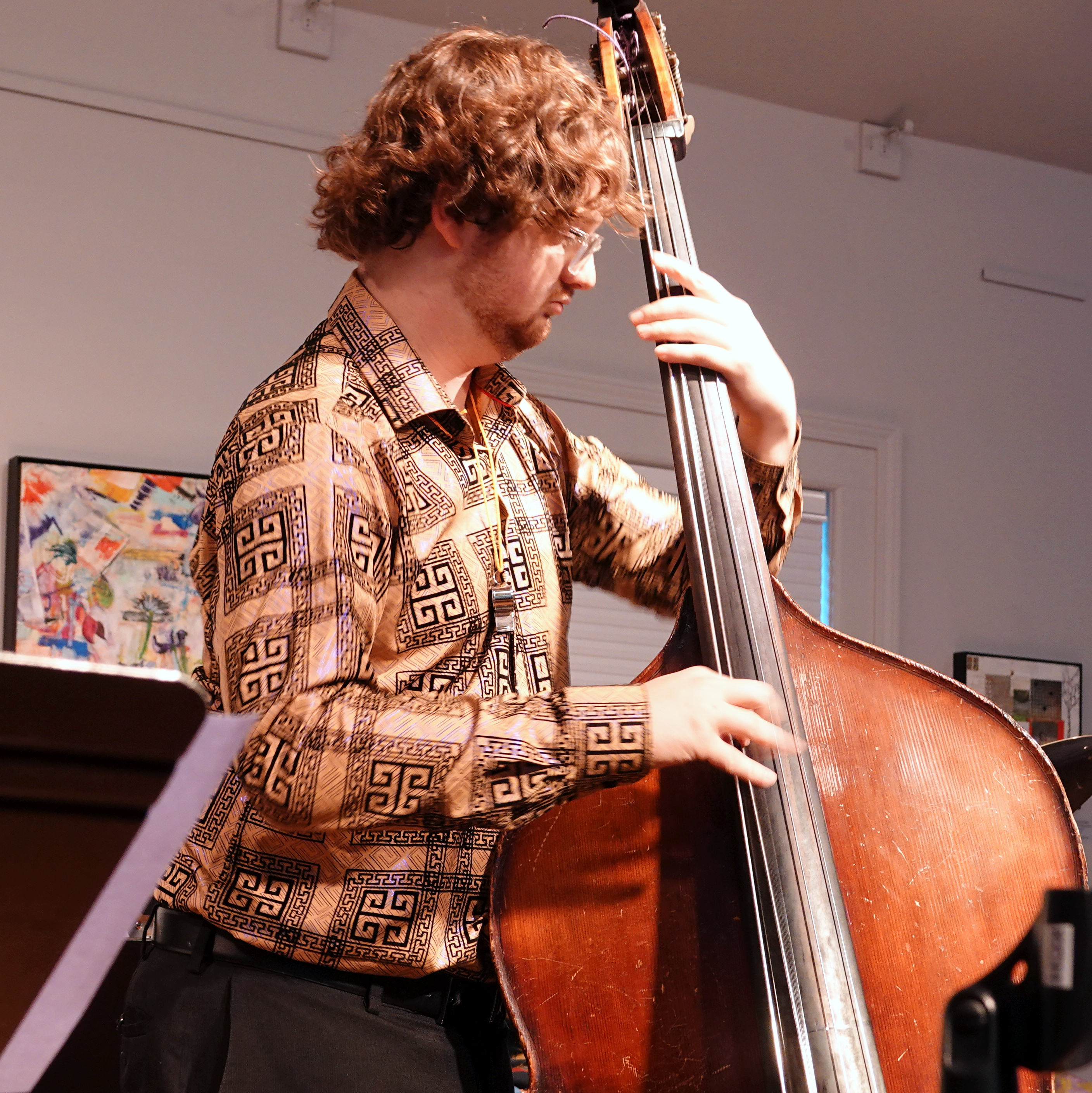Christian Bush at Edgefest 2026 — jazz photo by Frank Rubolino | All About Jazz