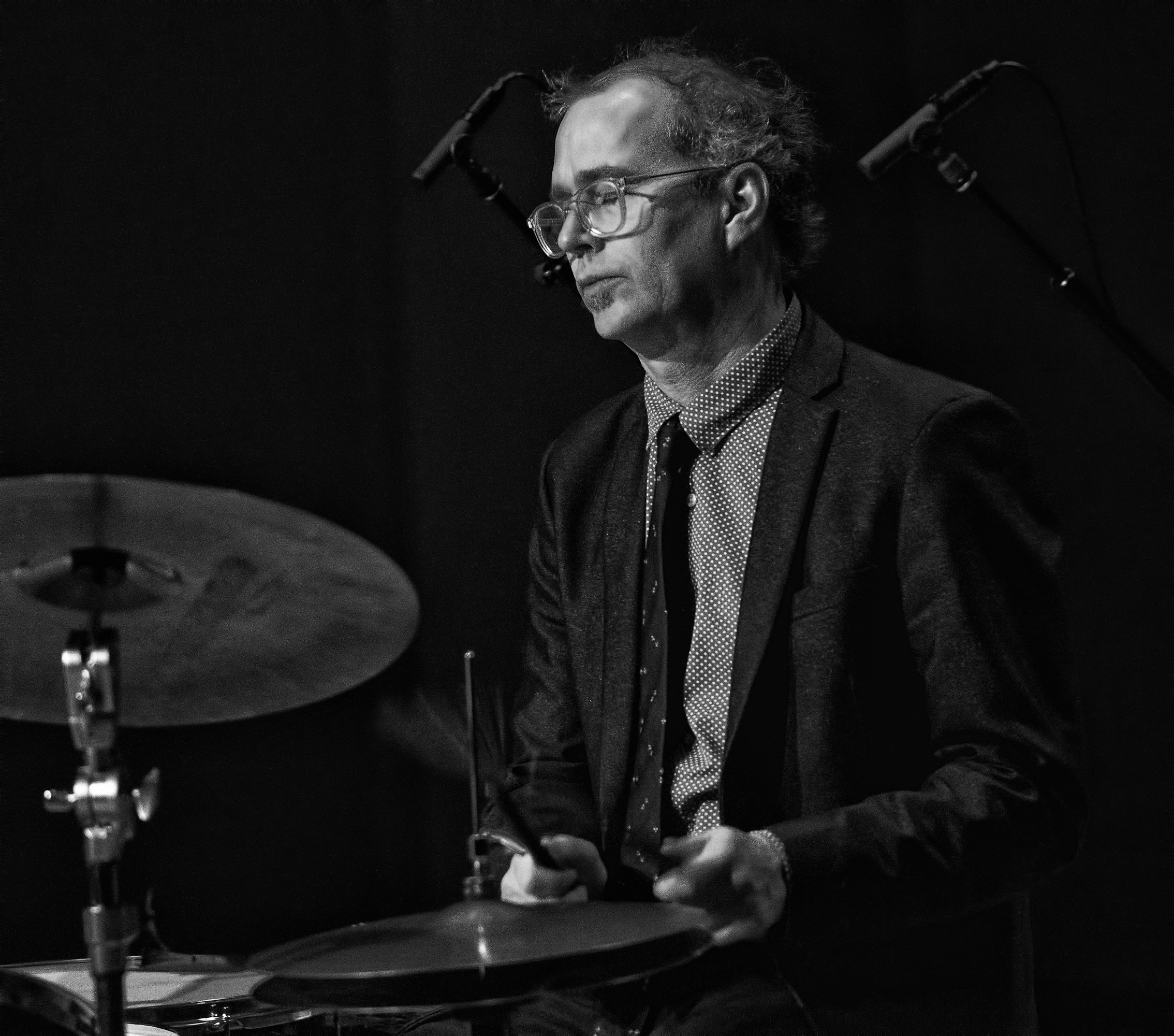 Kenny Wollesen with Bill Frisell at the Musical Instrument Museum (MIM) Phoenix