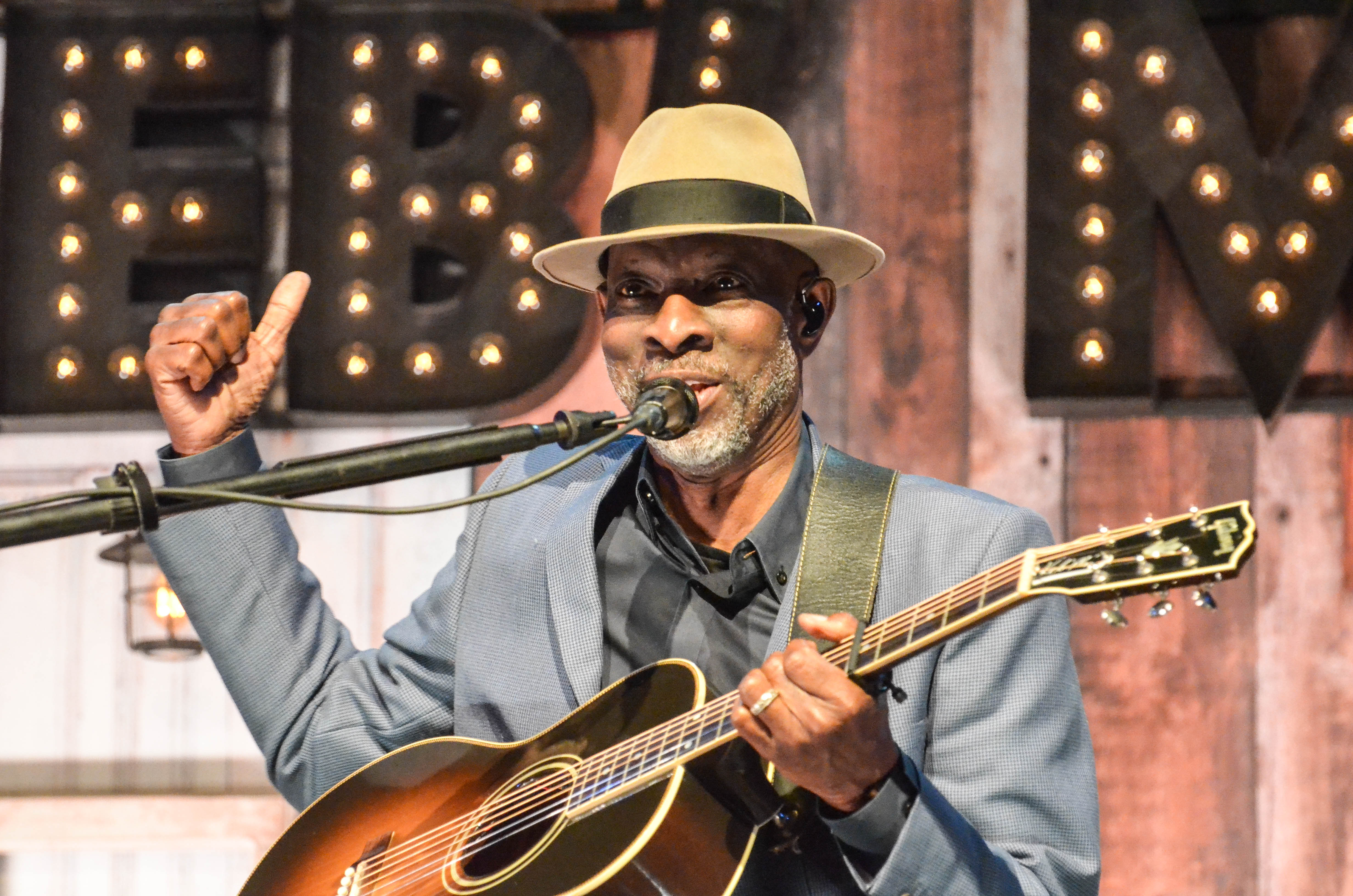 Keb' Mo' and Jontavious Willis at The Space in Westbury on June  19, 2019. 